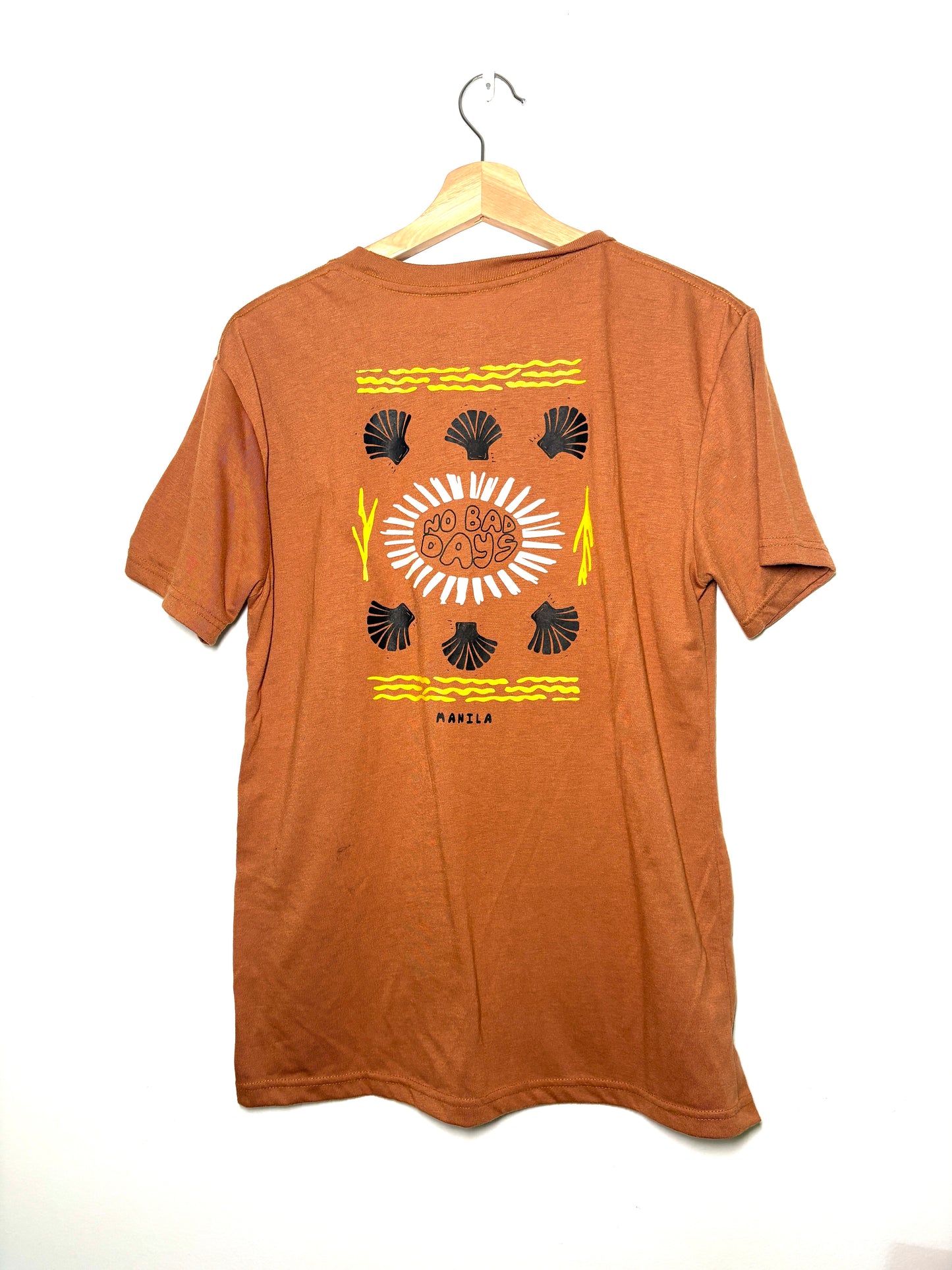 No Bad Days Relax Graphic T Shirt Mens Size L