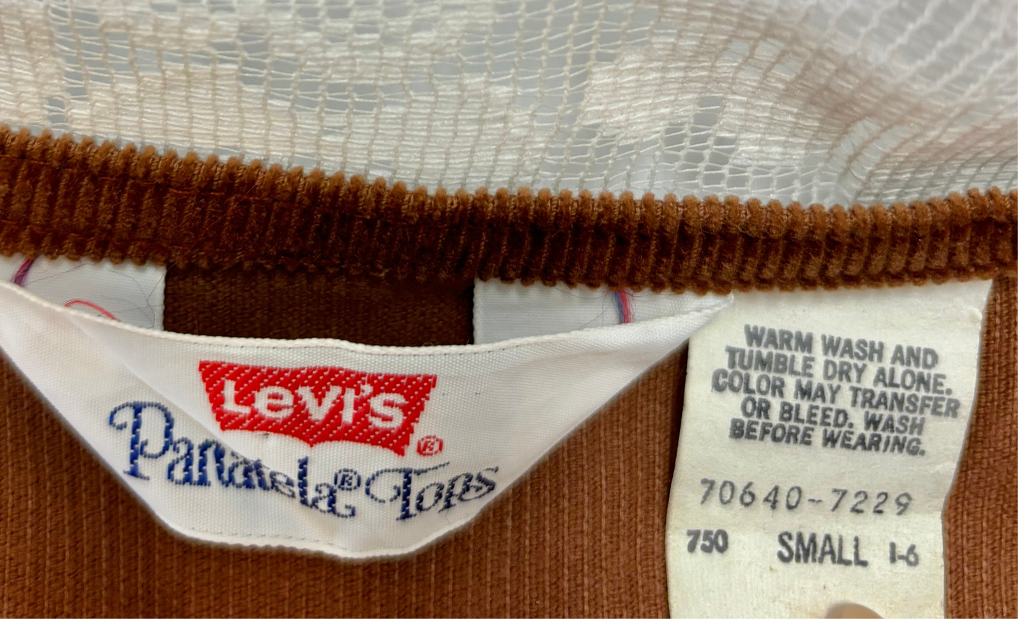 Vintage 90s Levi's Corduroy Vest