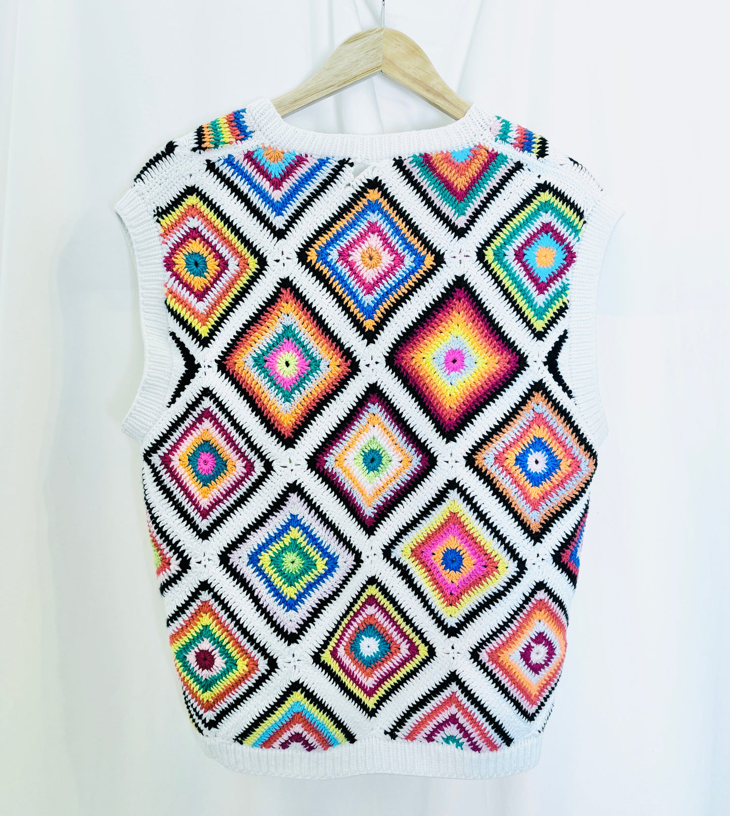 Granny Square Sweater Vest