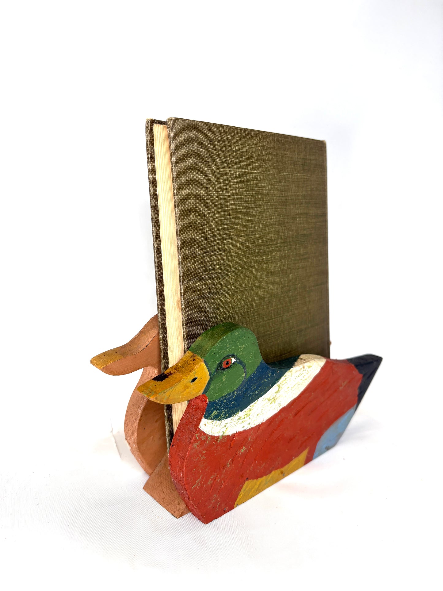 Wooden Duck napkin
or letter holder