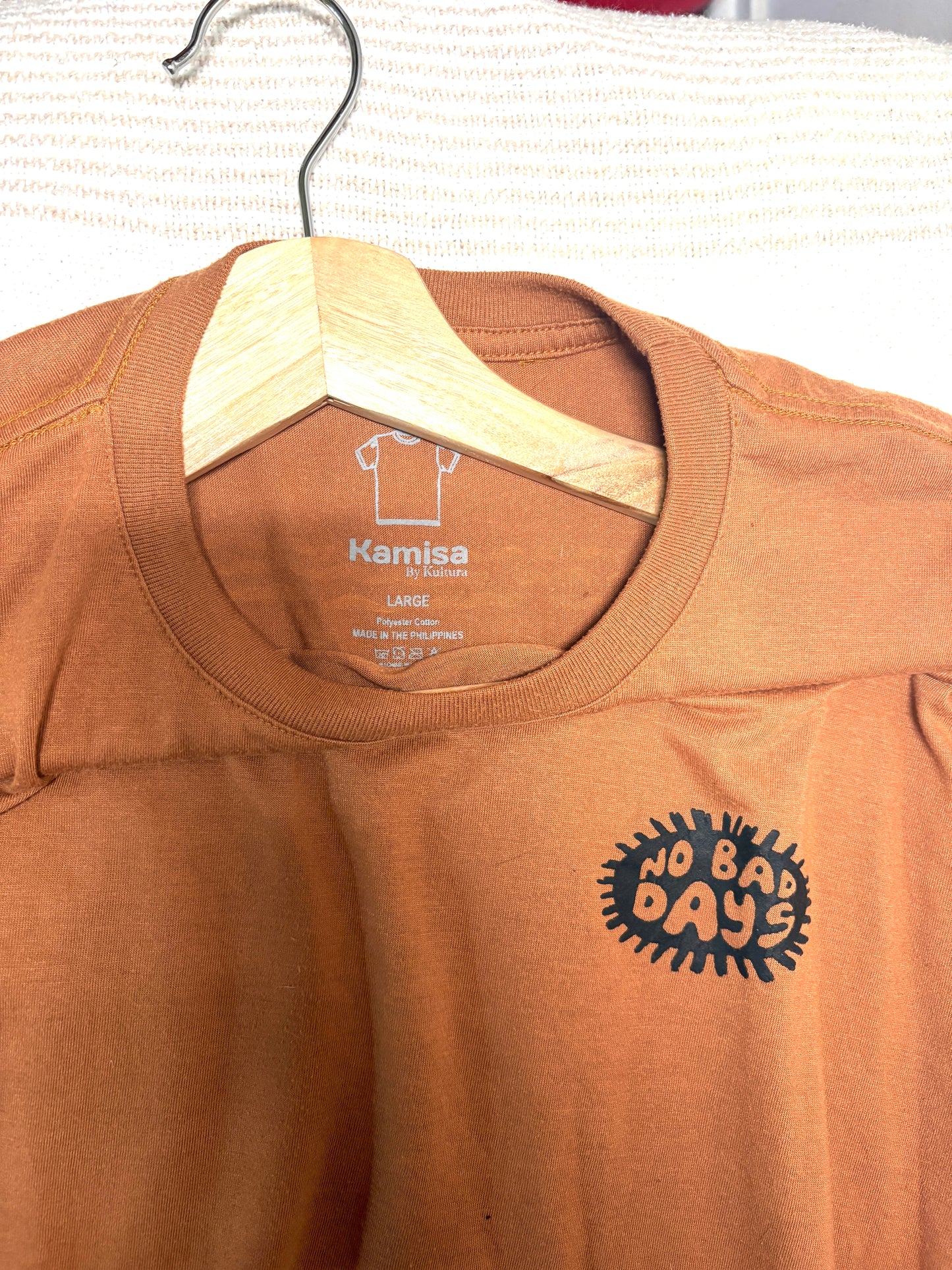 No Bad Days Relax Graphic T Shirt Mens Size L