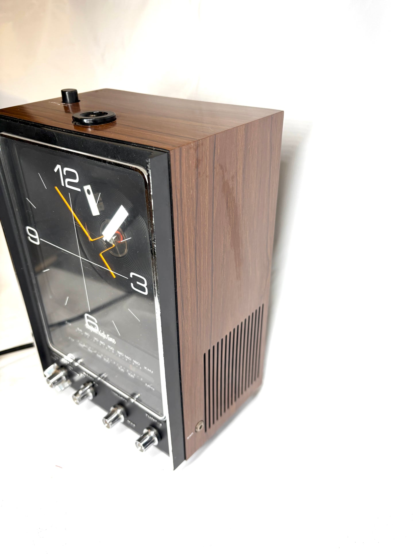 Vintage MCM High Time Clock Stancraft 7651 Mid-Century