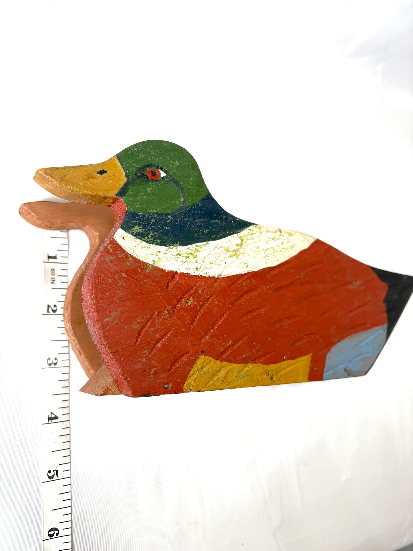 Wooden Duck napkin
or letter holder