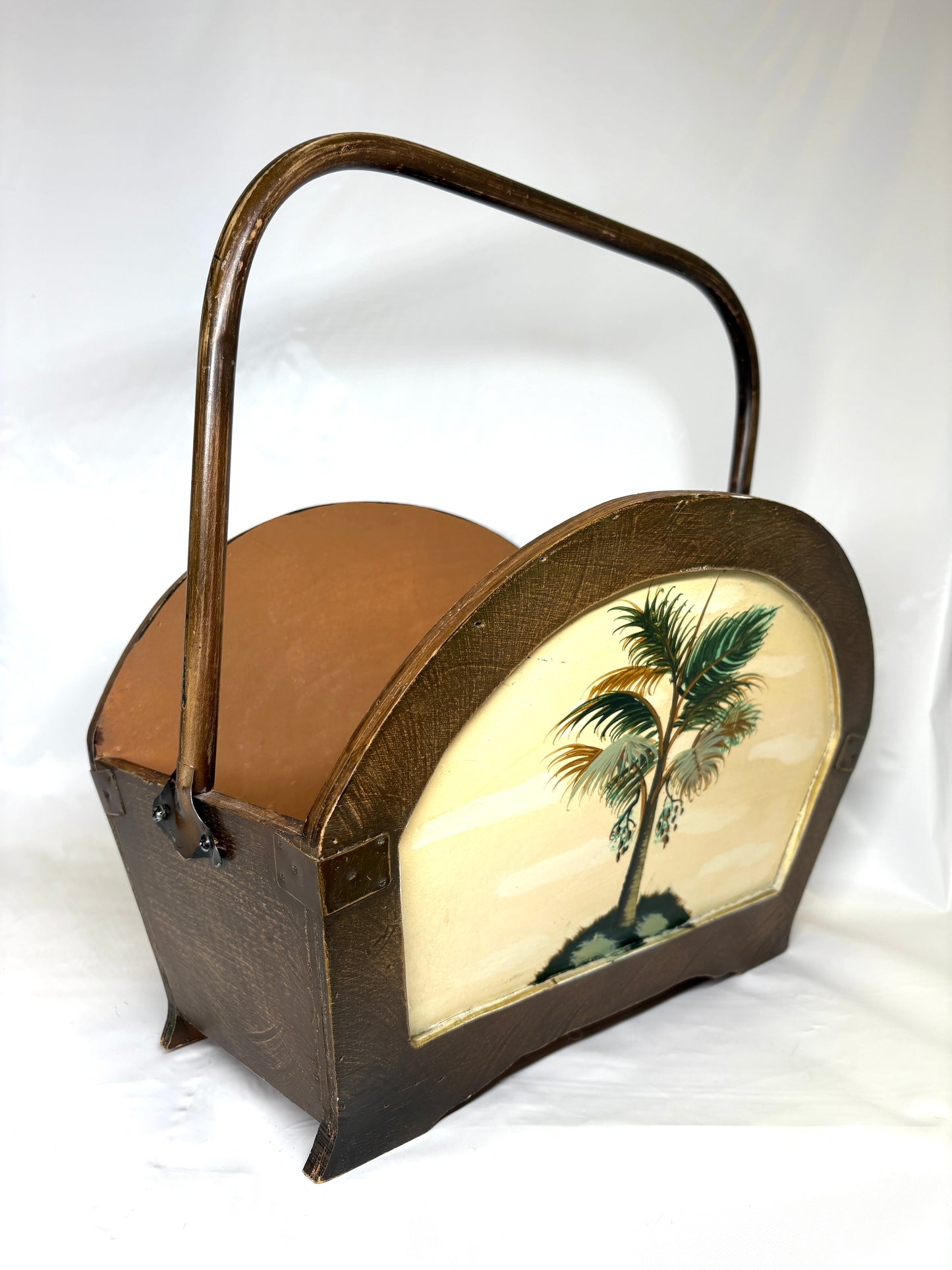 Hand Crafted Hawaiian Tropical Decorative Wood Storage Box