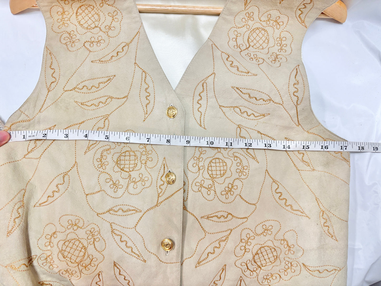 Erez Levy Embroidered Western Vest