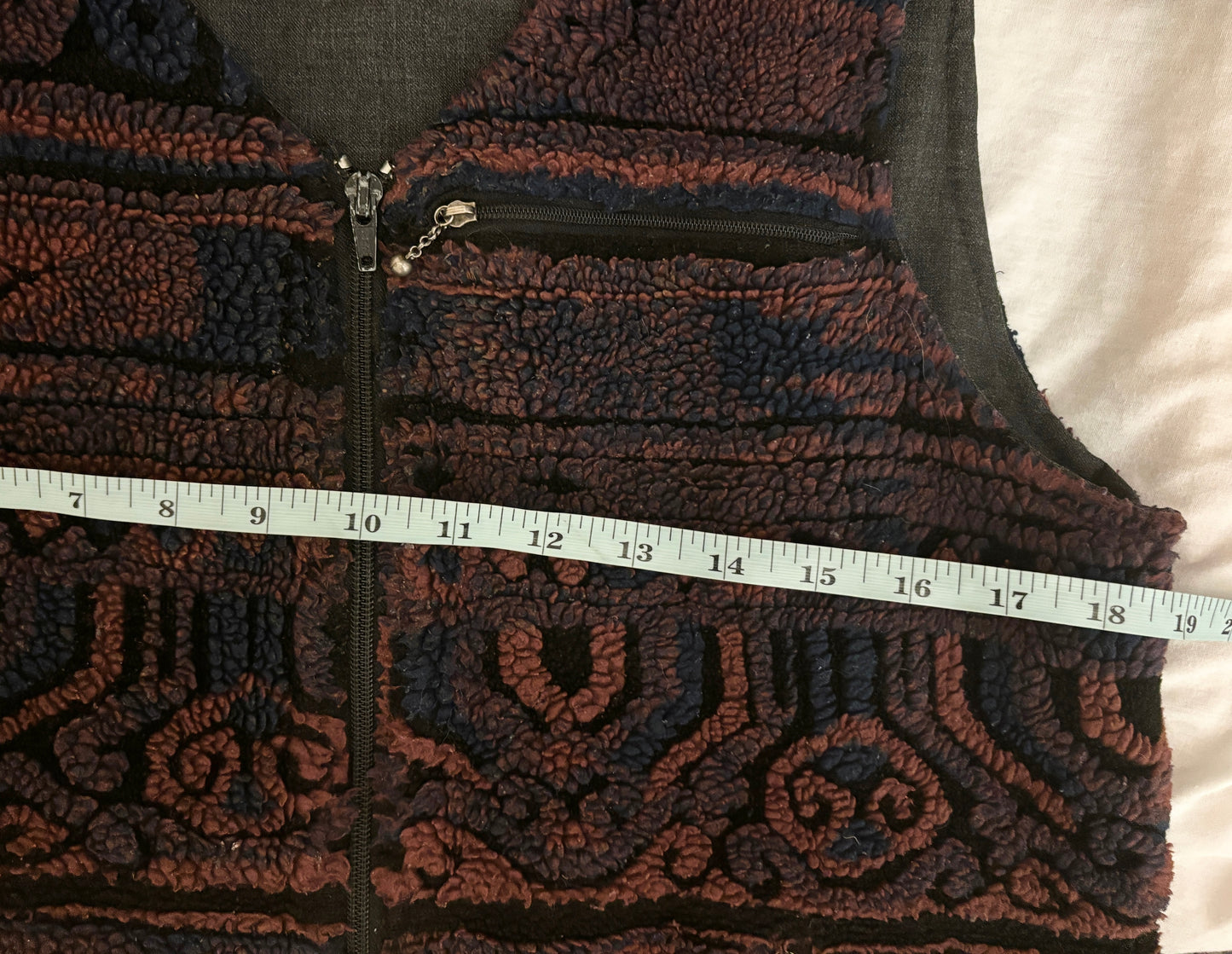 Vintage Aztec Fleece Vest