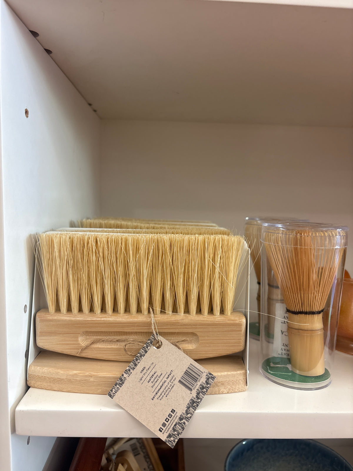 Wood Broom Dustpan Set