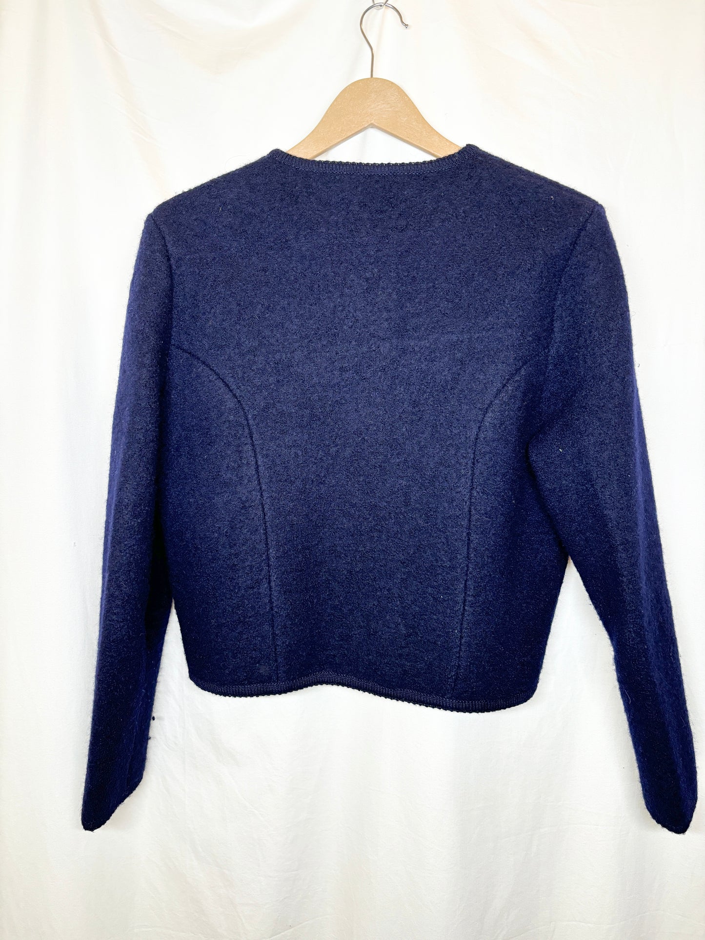 1990s Carroll Reed Wool Knit Cardigan