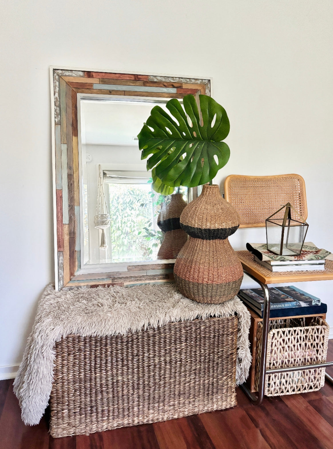 Wood Frame Mirror