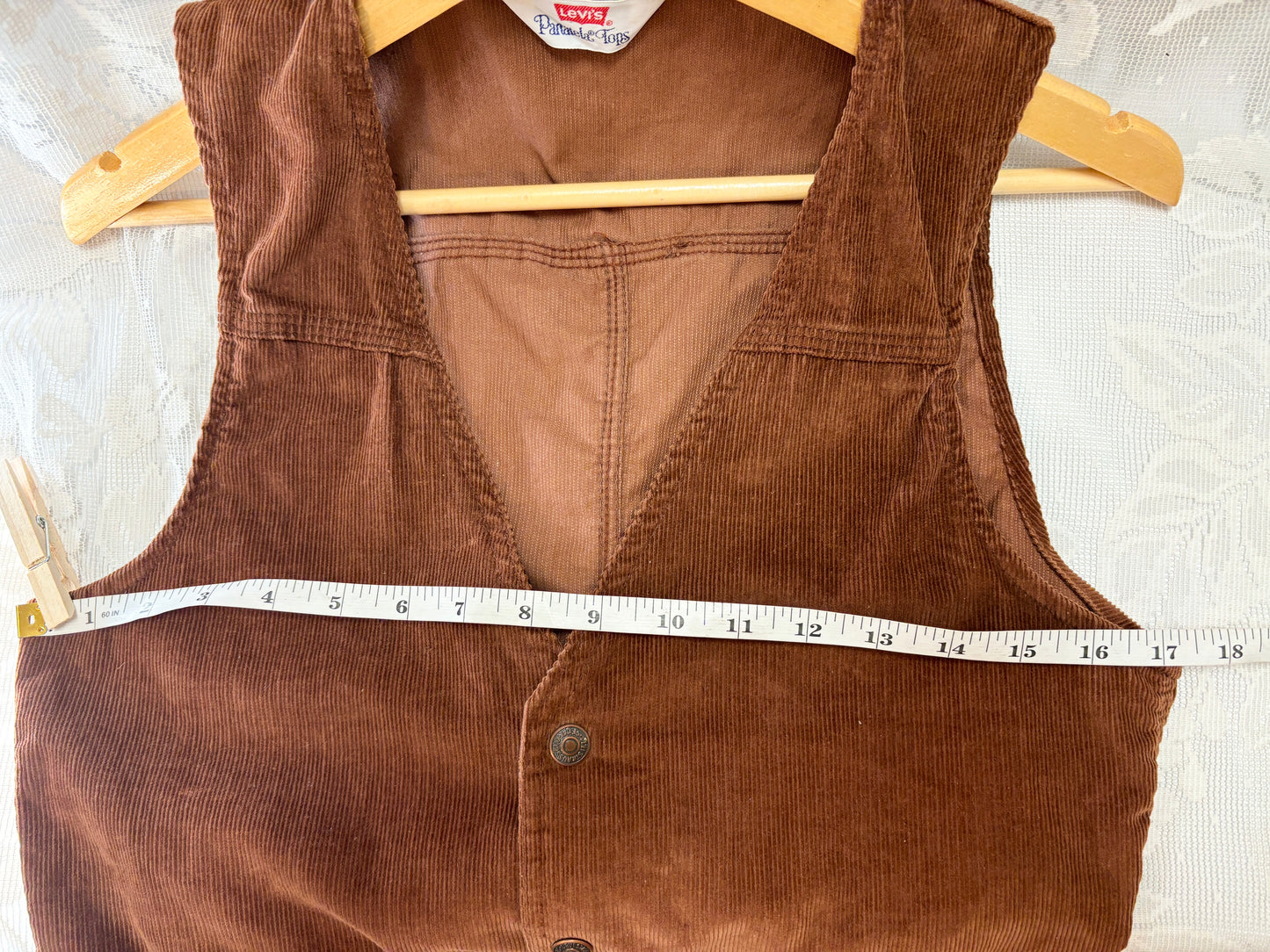 Vintage 90s Levi's Corduroy Vest