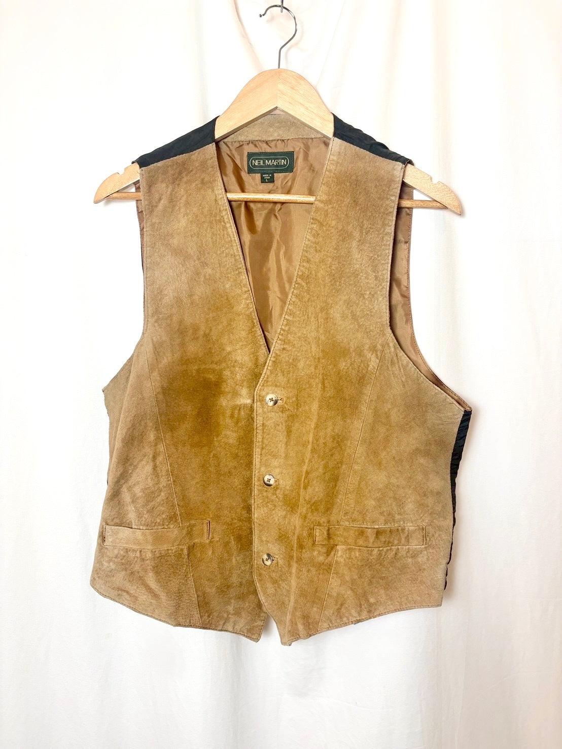 Vintage Suede Leather Vest