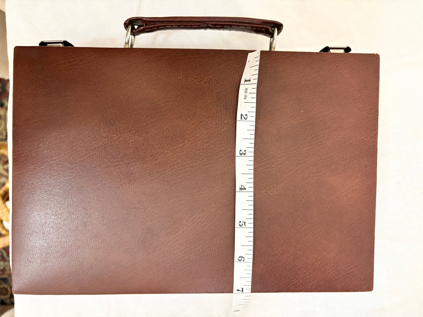 Classic vintage backgammon travel set