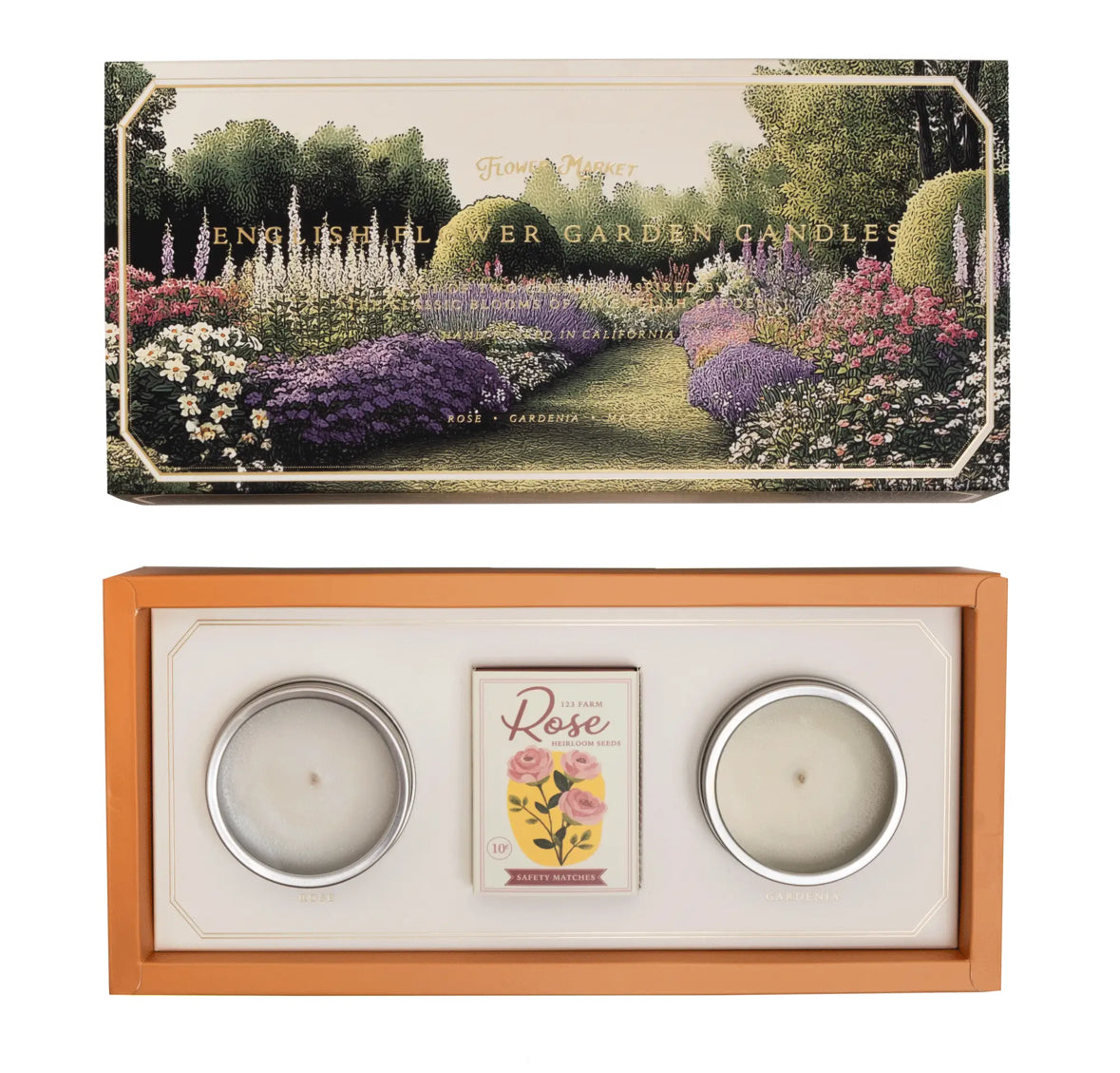 English Garden Candle Gift Set