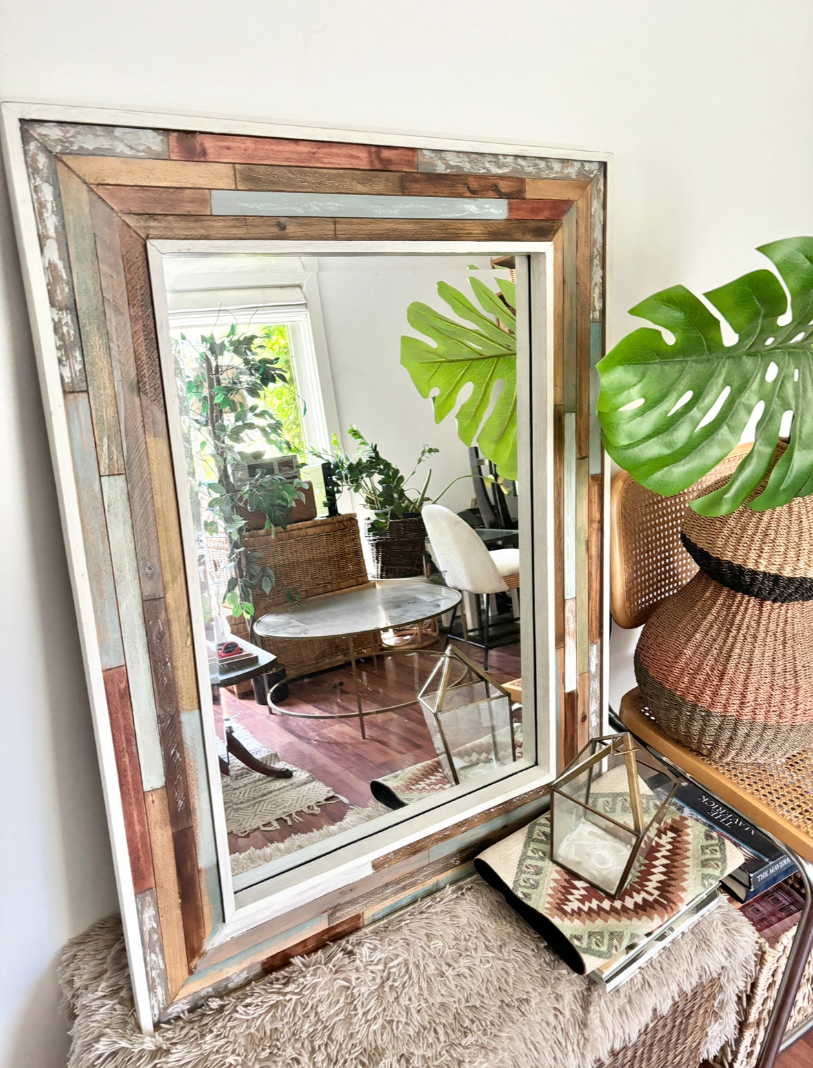 Wood Frame Mirror