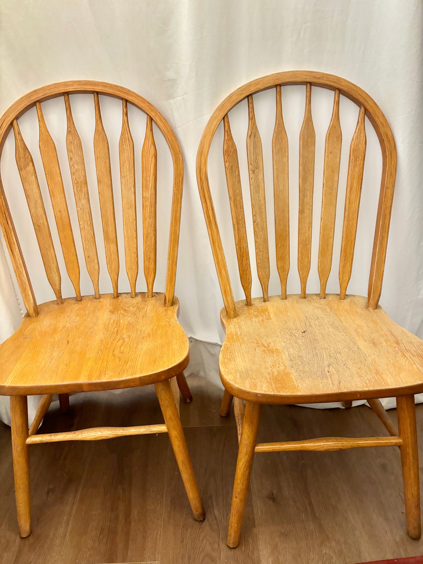 Windsor Style Dining Chairs – Set of 2