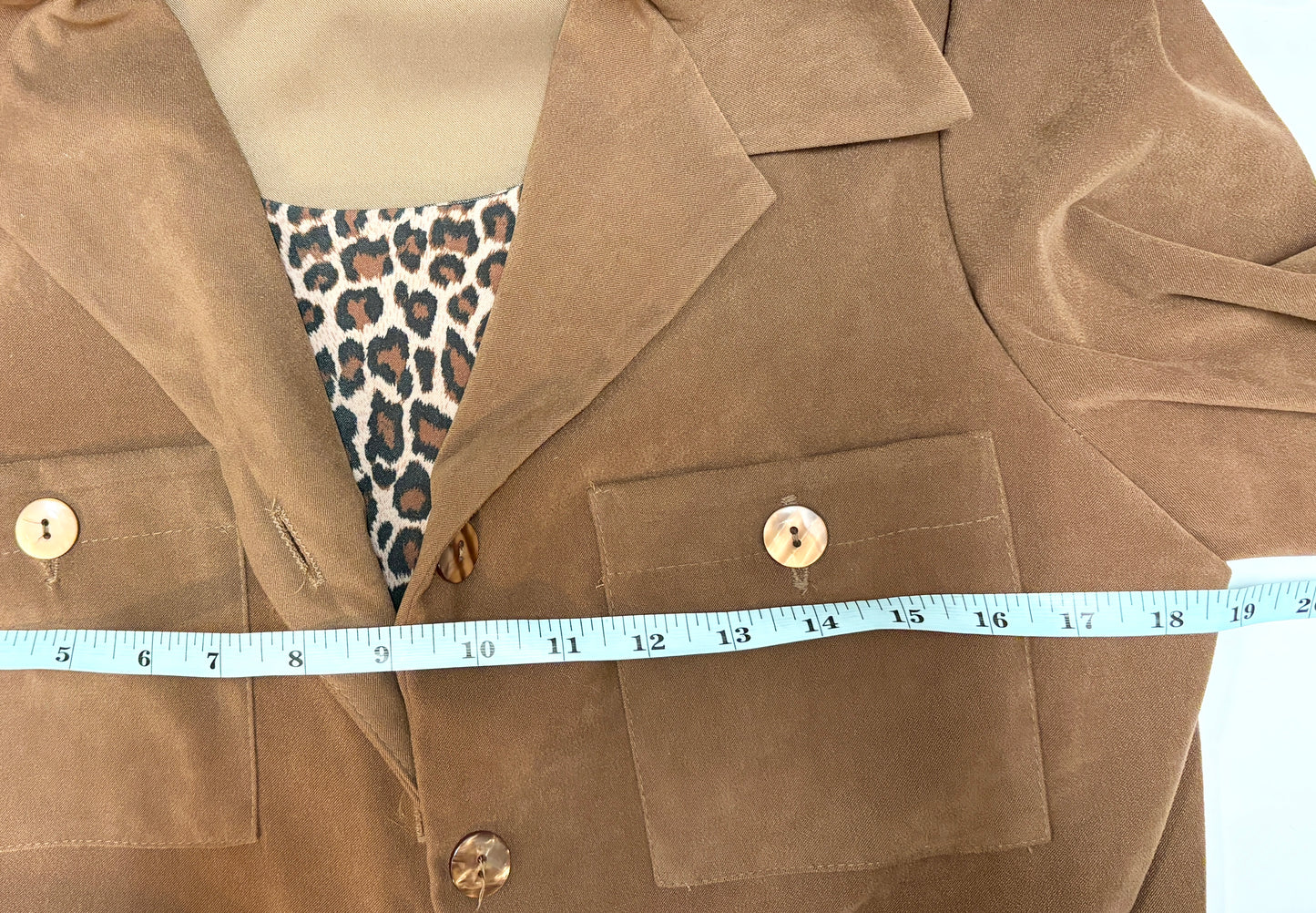 Leopard Peek Vintage Jacket