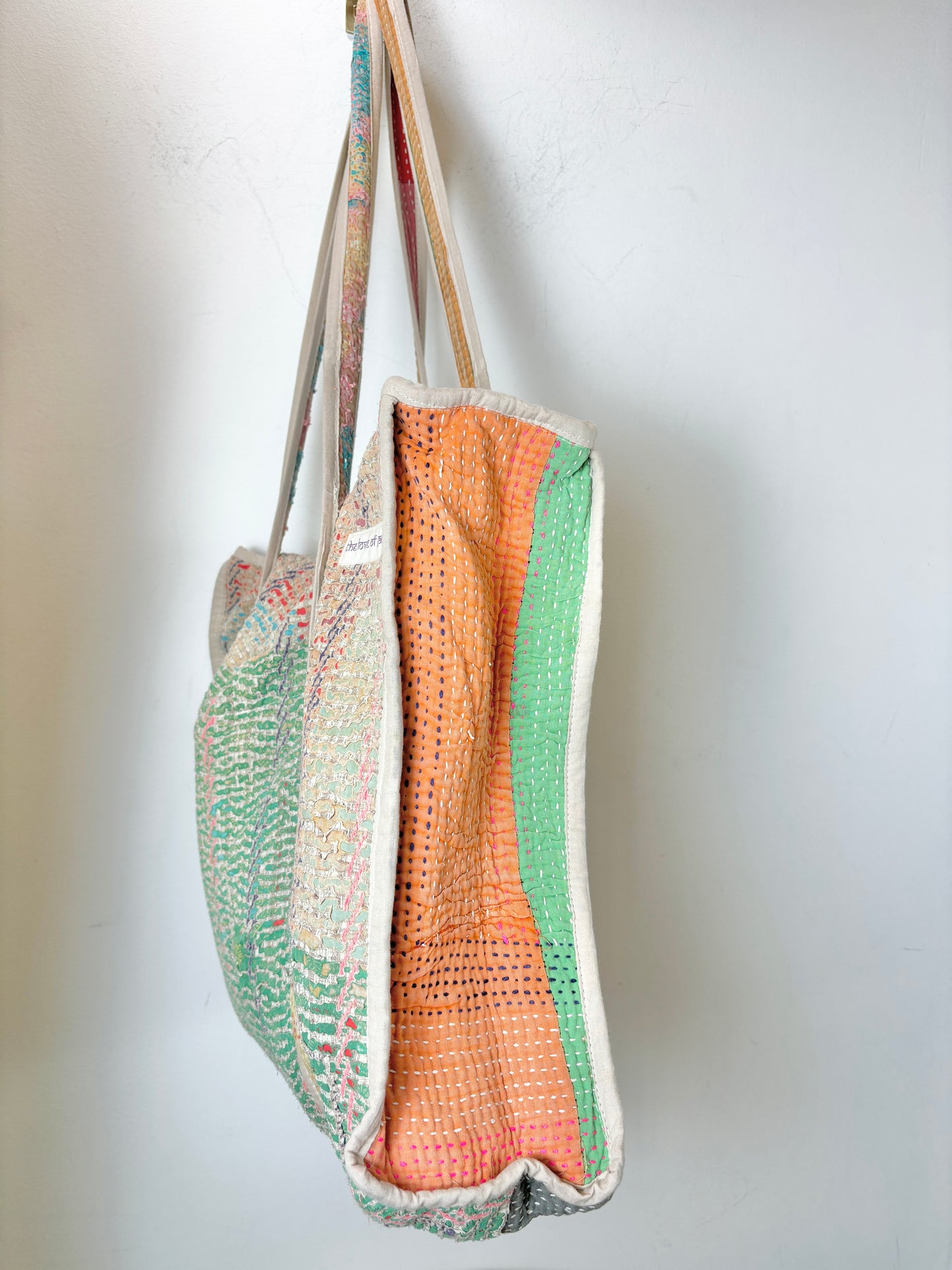 Handcrafted Kantha Tote Bag
