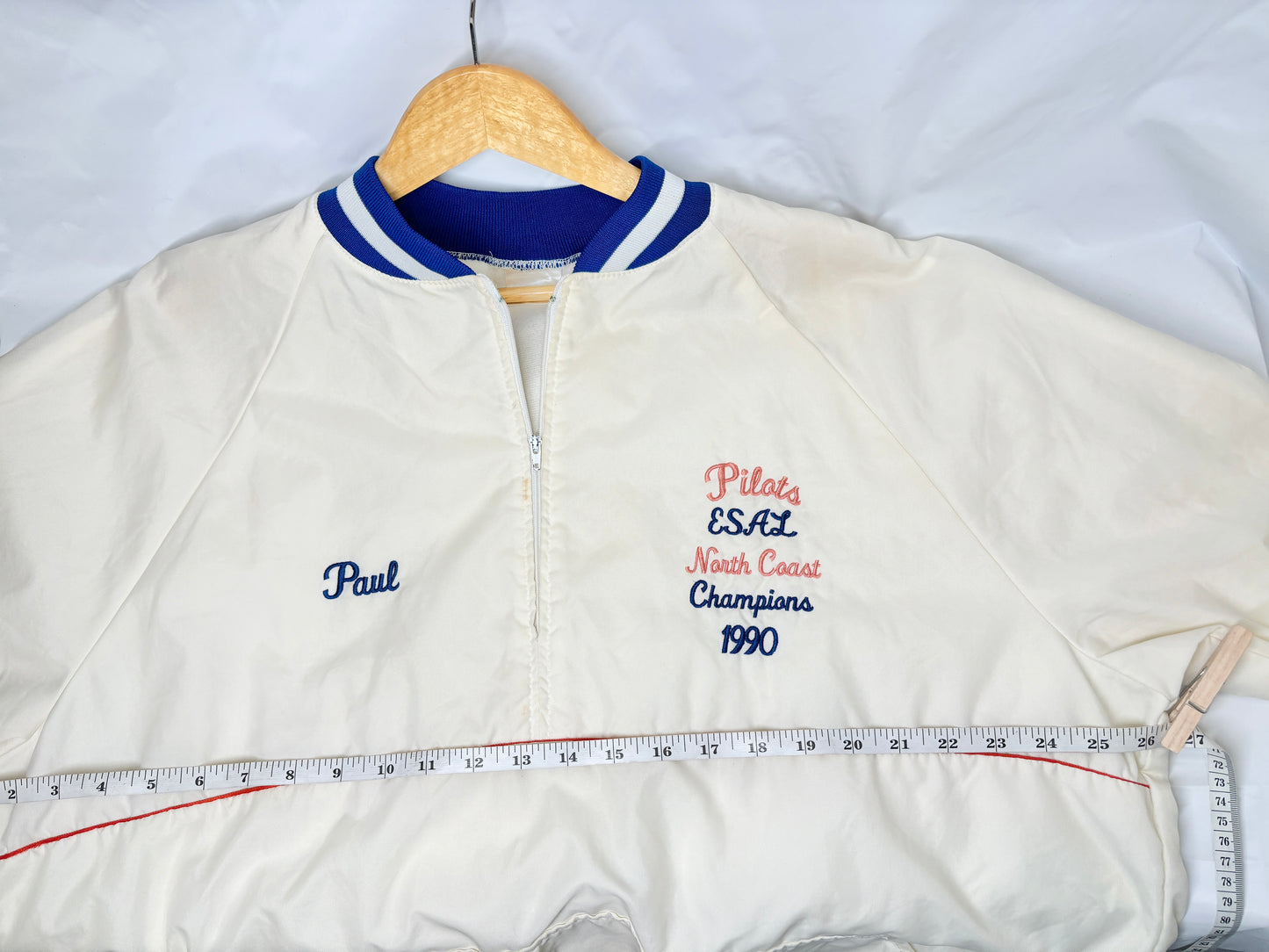 Vintage 1990 “Paul” Pilato Windbreaker XL
