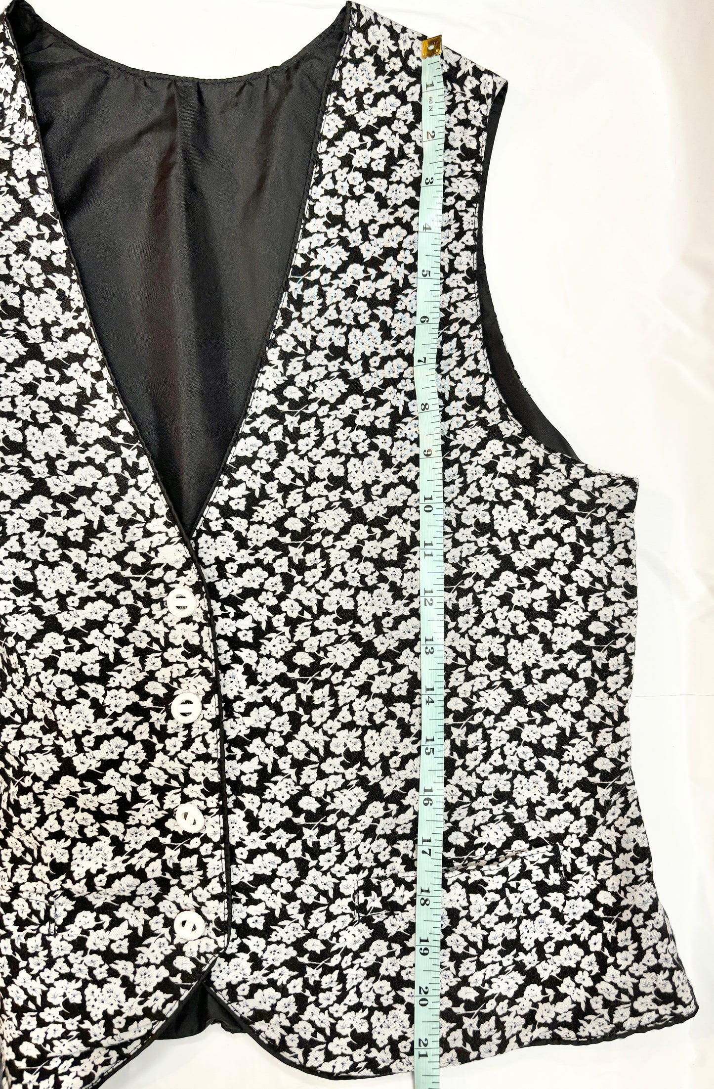Vintage Floral Vest