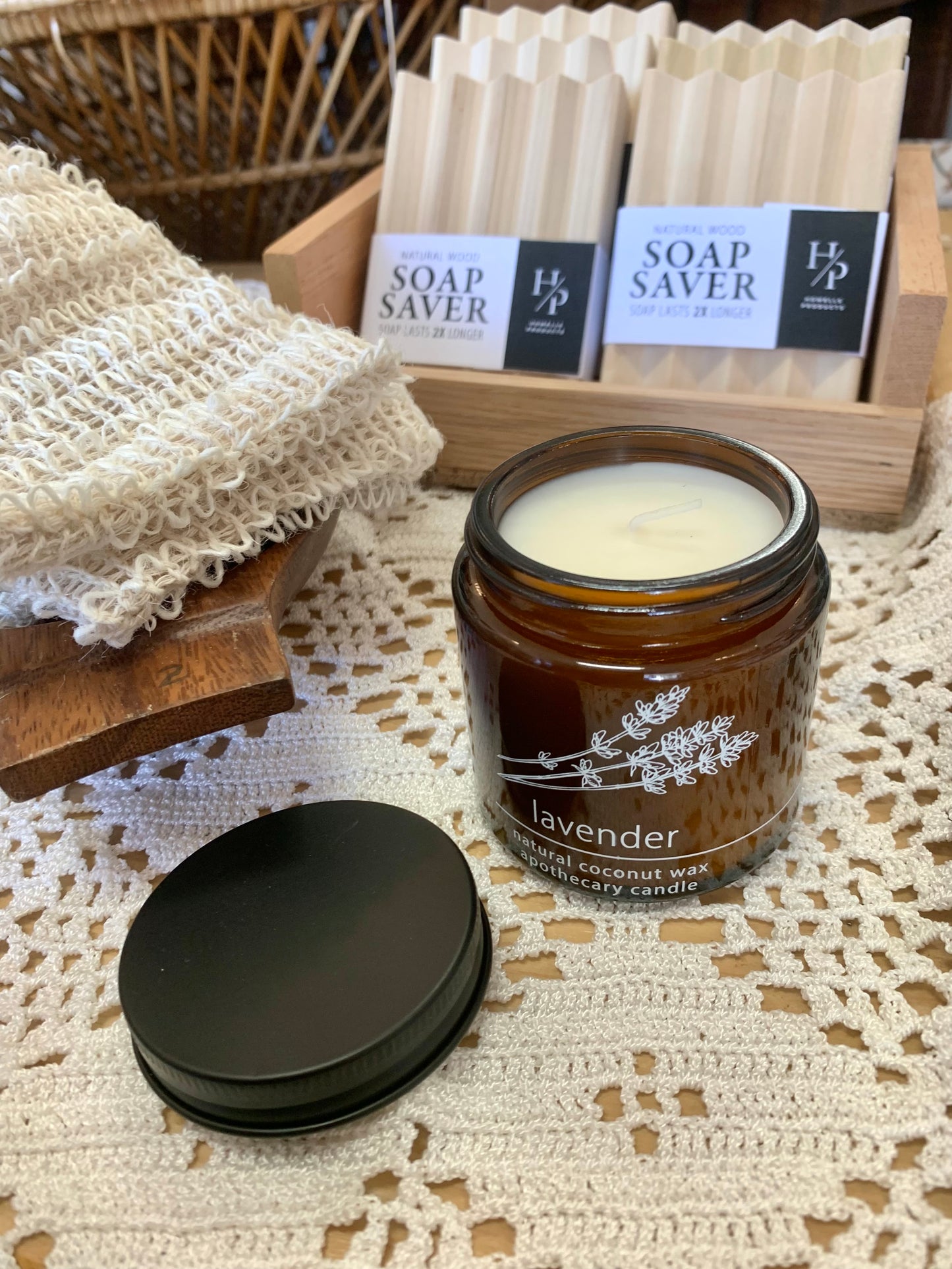 4oz Cotton Coconut Wick Candle
