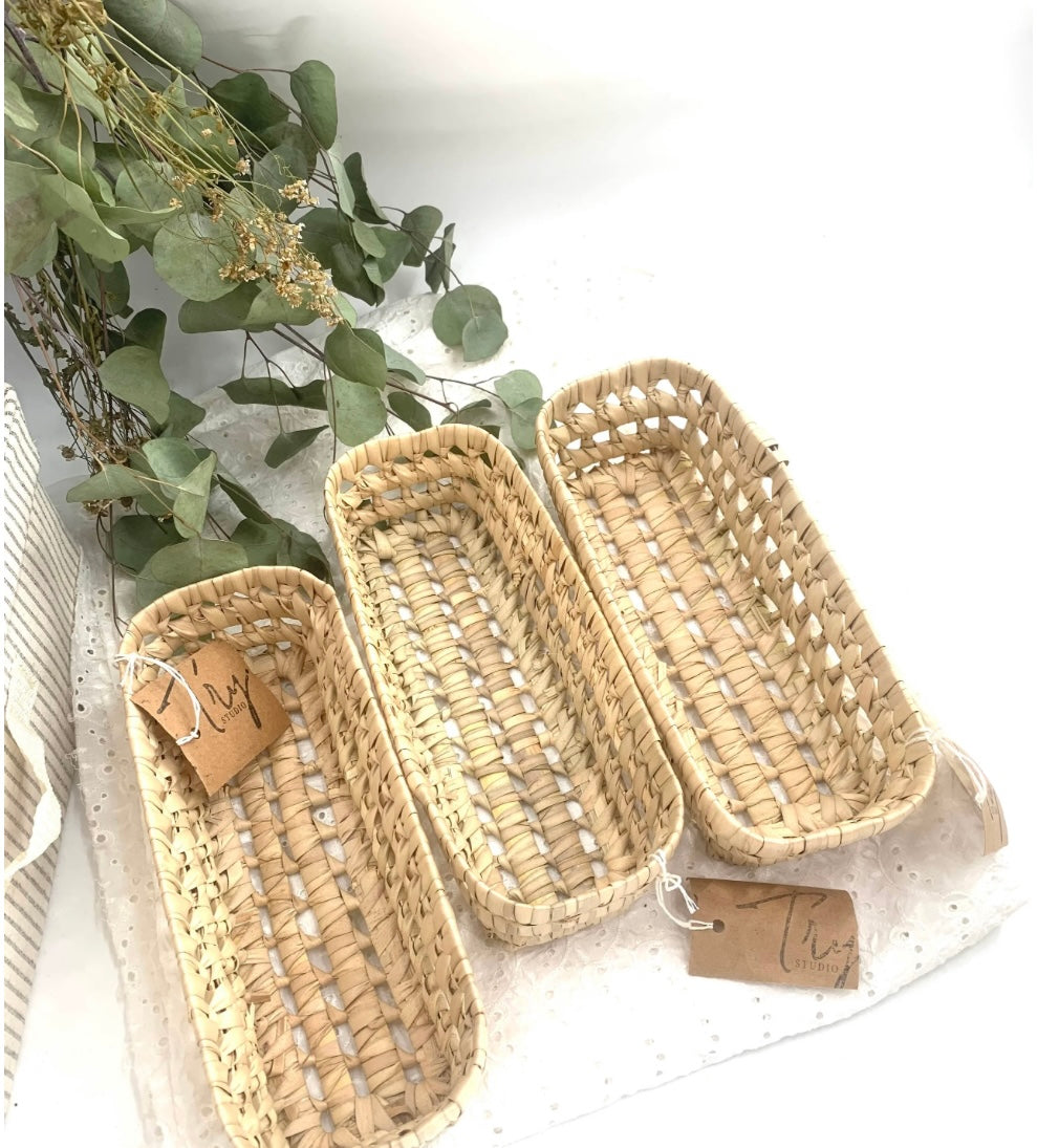 Open Weave Storage Basket