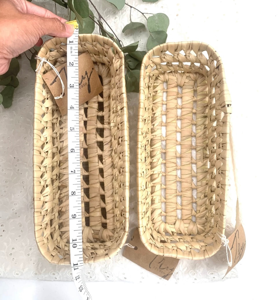 Open Weave Storage Basket