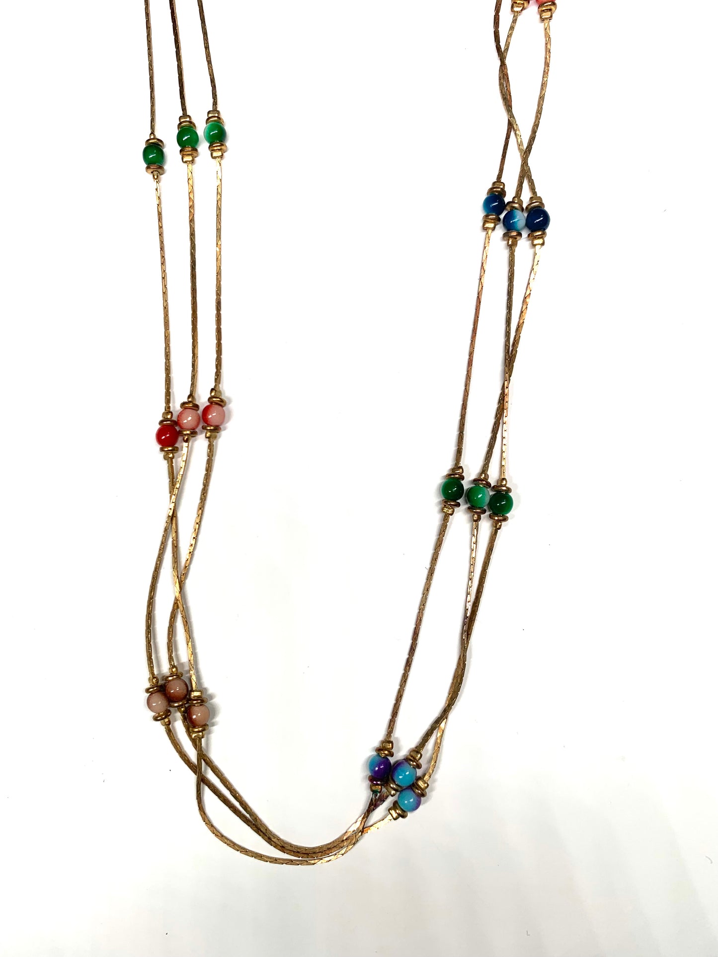 Vintage 70s glam necklace