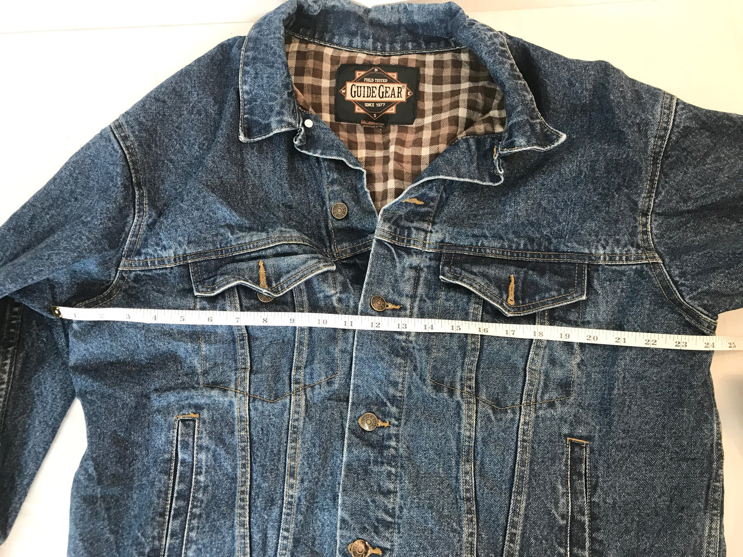 Vintage Guide Gear Denim Jacket unisex size XXL