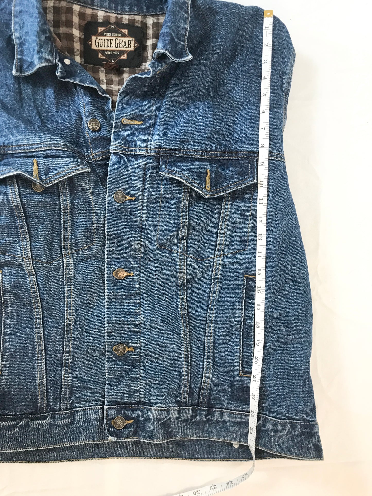 Vintage Guide Gear Denim Jacket unisex size XXL