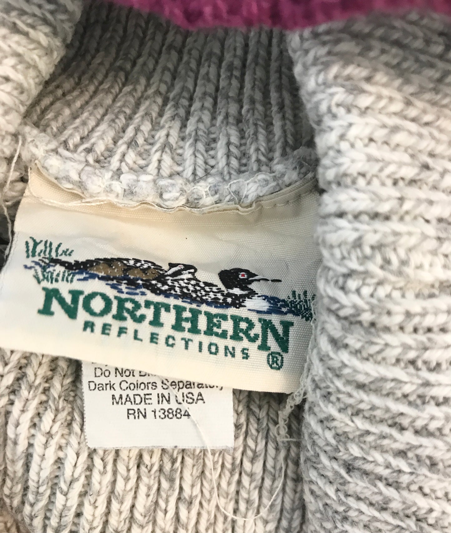 Vintage Northern Reflections Sweater Size Large