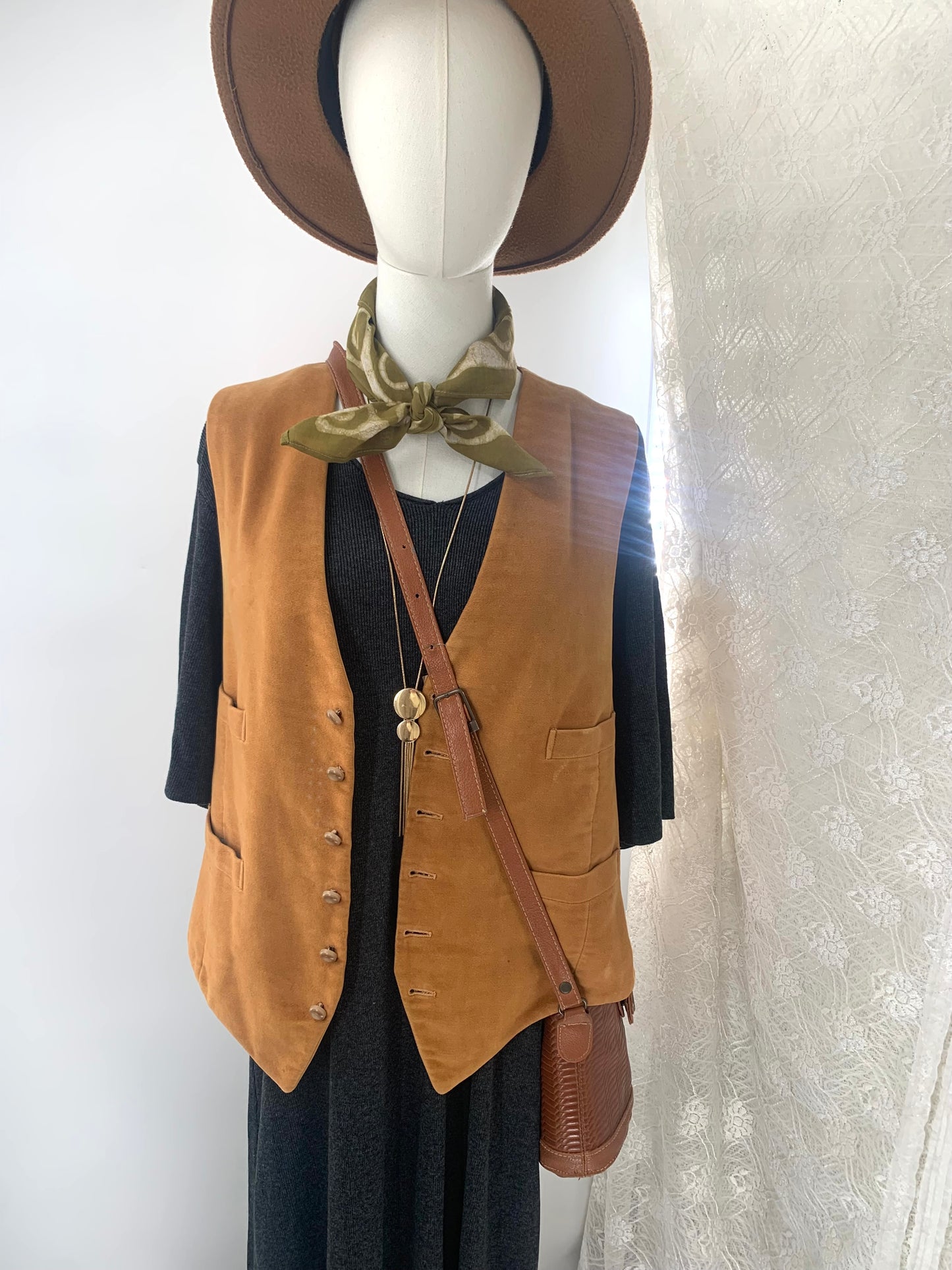Vintage vest made in England