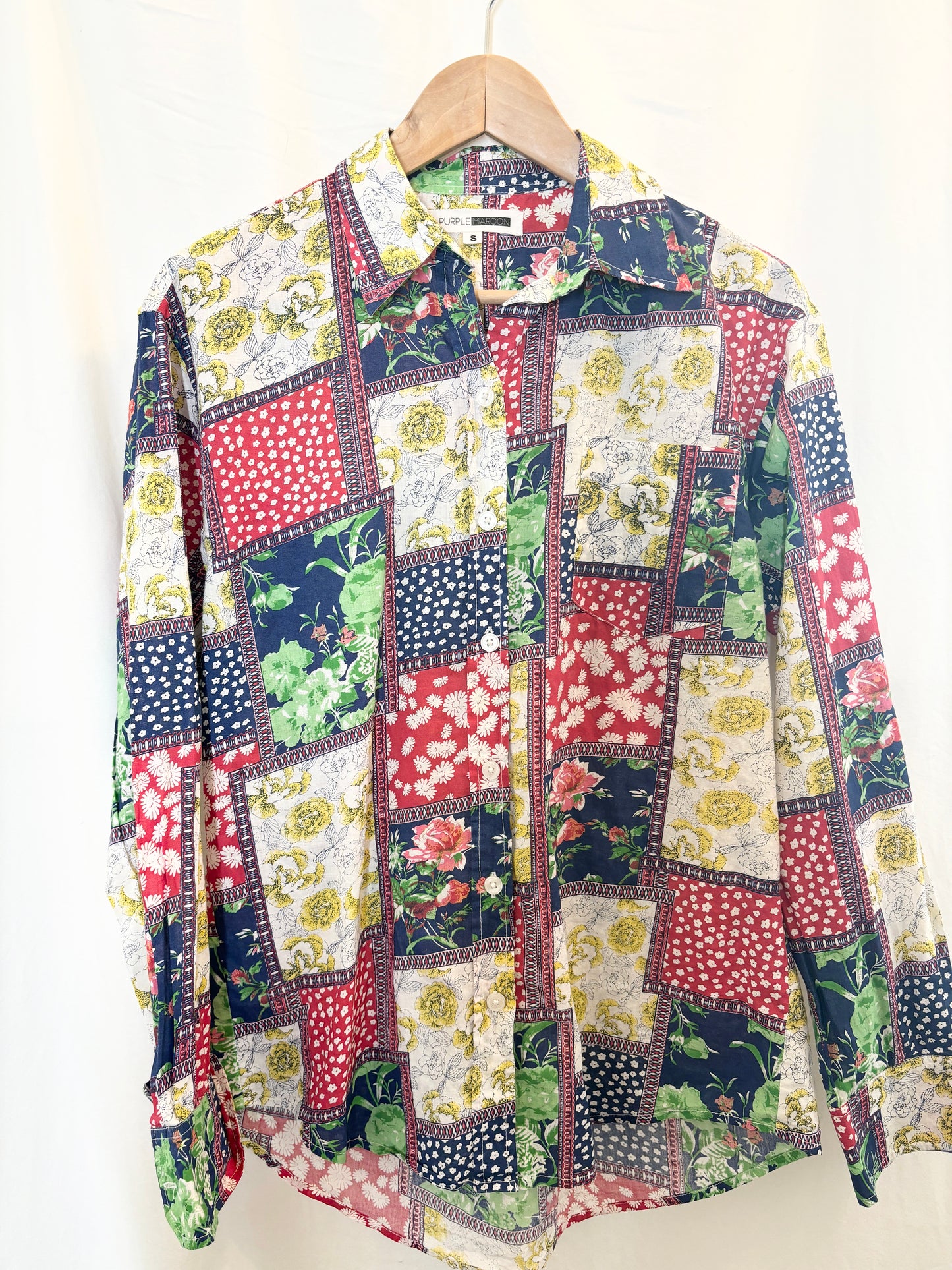 Floral vibe shirt button up