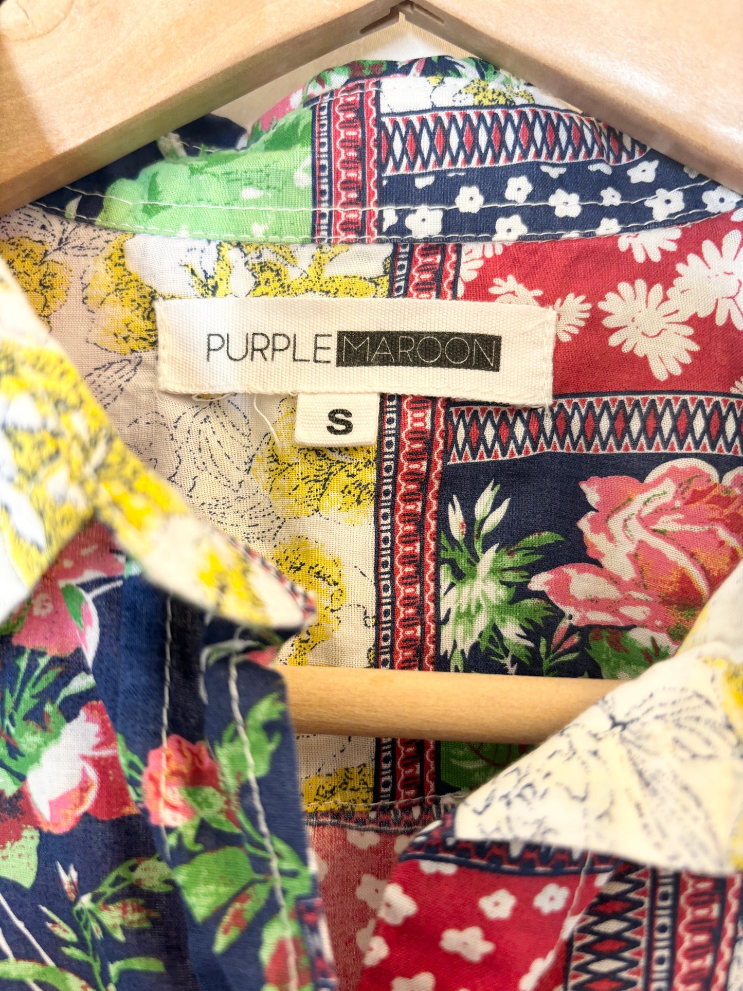 Floral vibe shirt button up