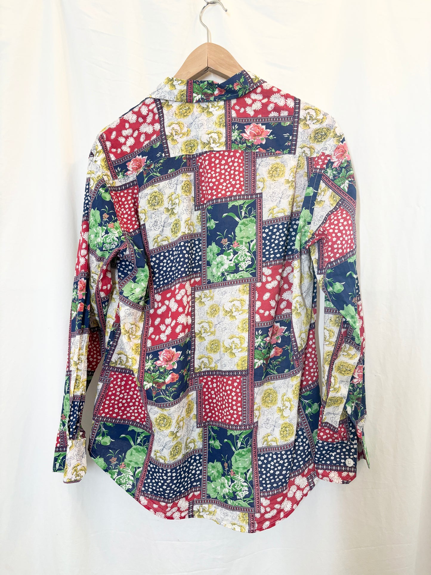 Floral vibe shirt button up