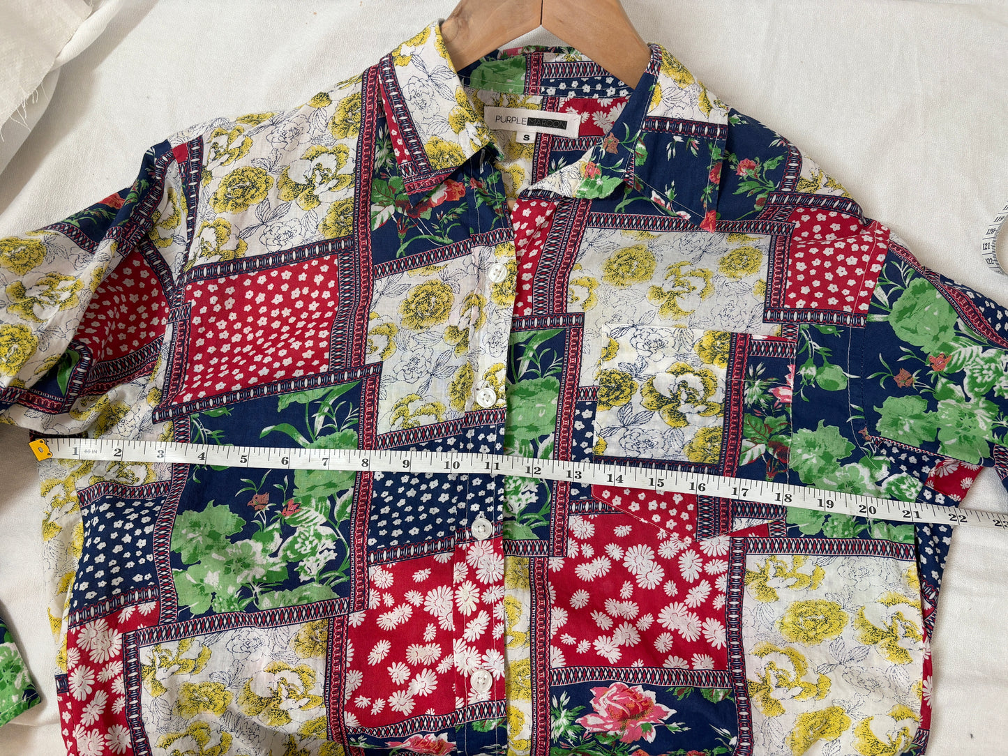 Floral vibe shirt button up