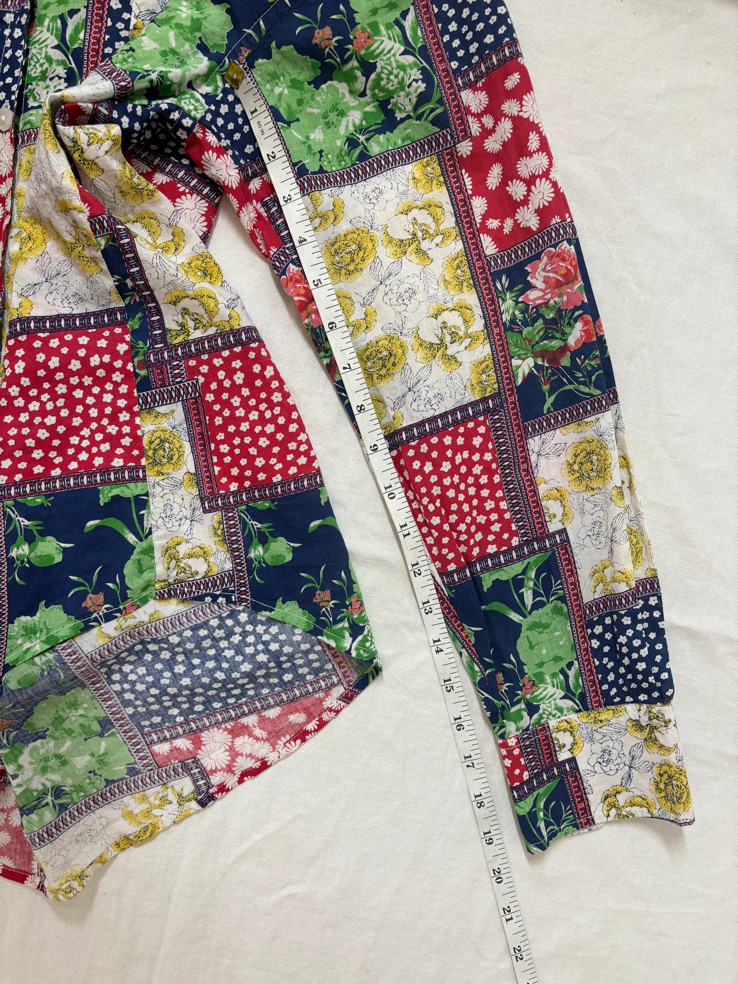Floral vibe shirt button up