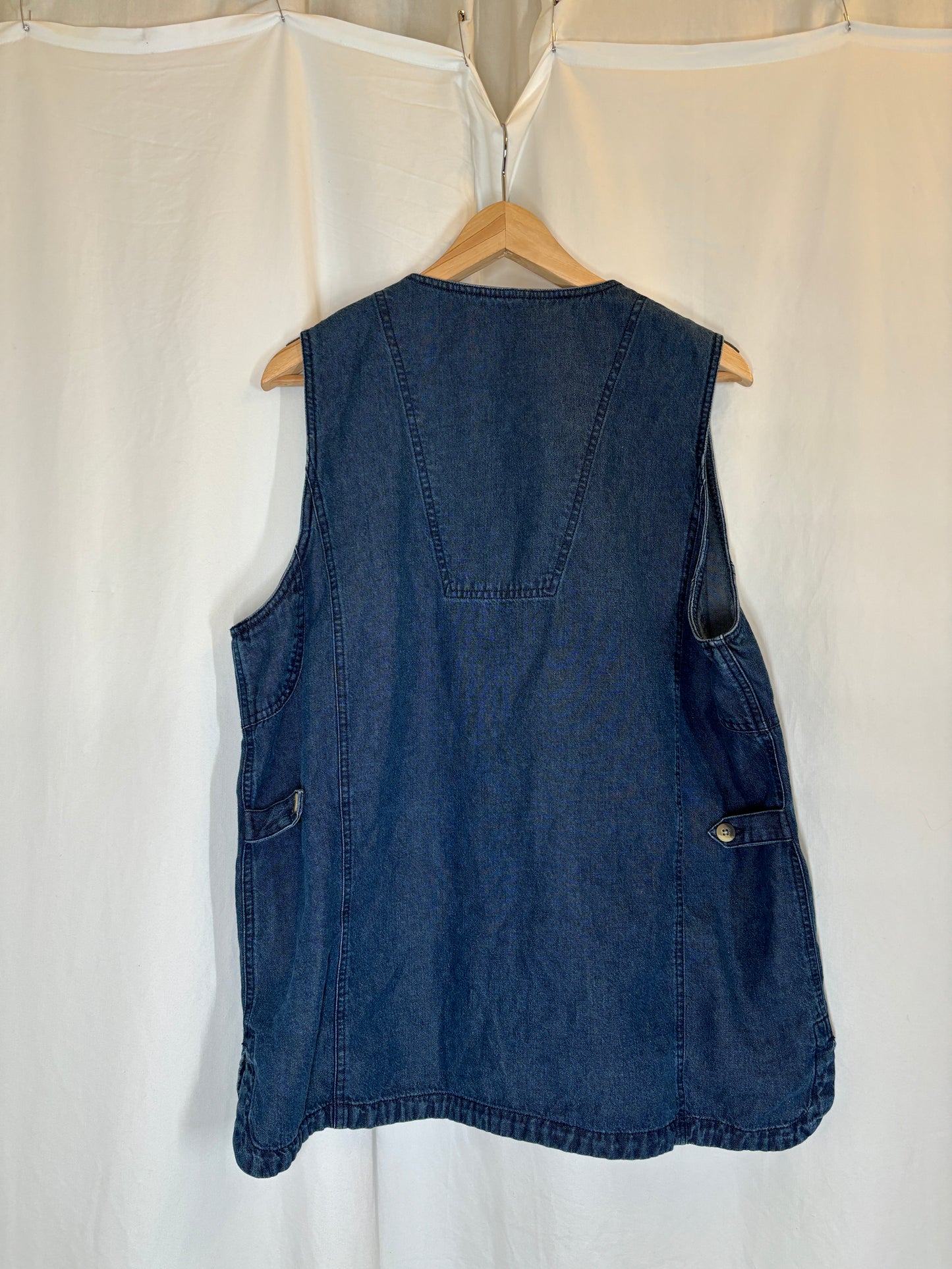 Vintage Travelsmith Denim Vest