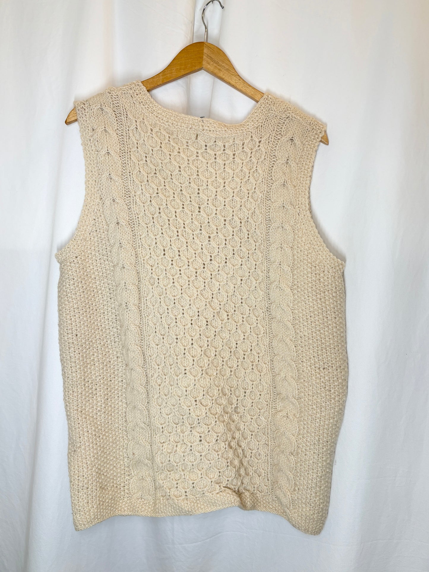 Vintage Hand-Knit  Vest