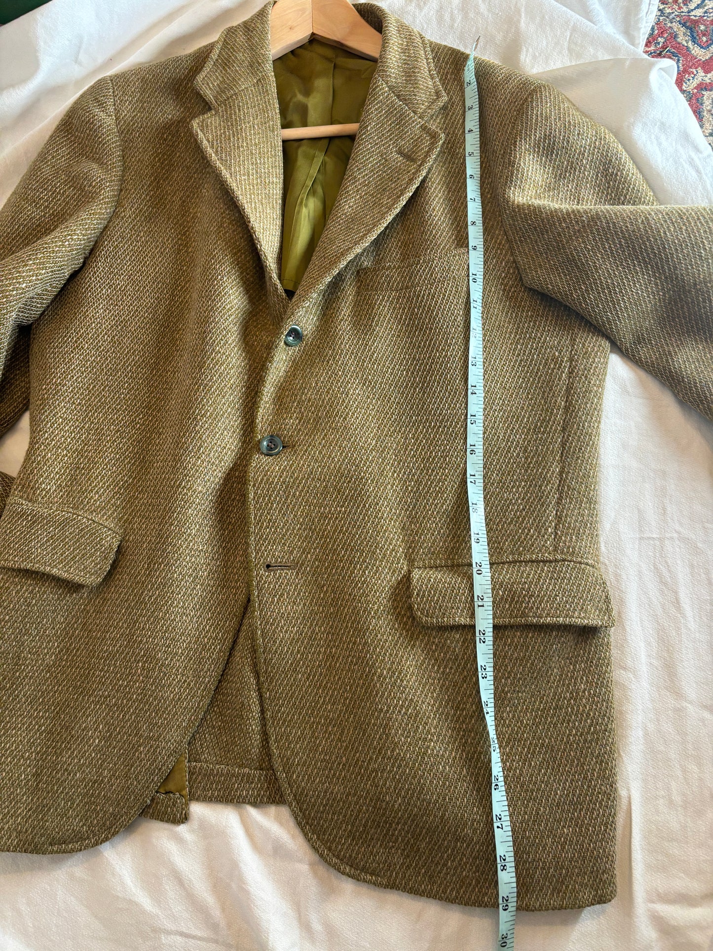 Harris Tweed Blazer Virgin Scottish Wool