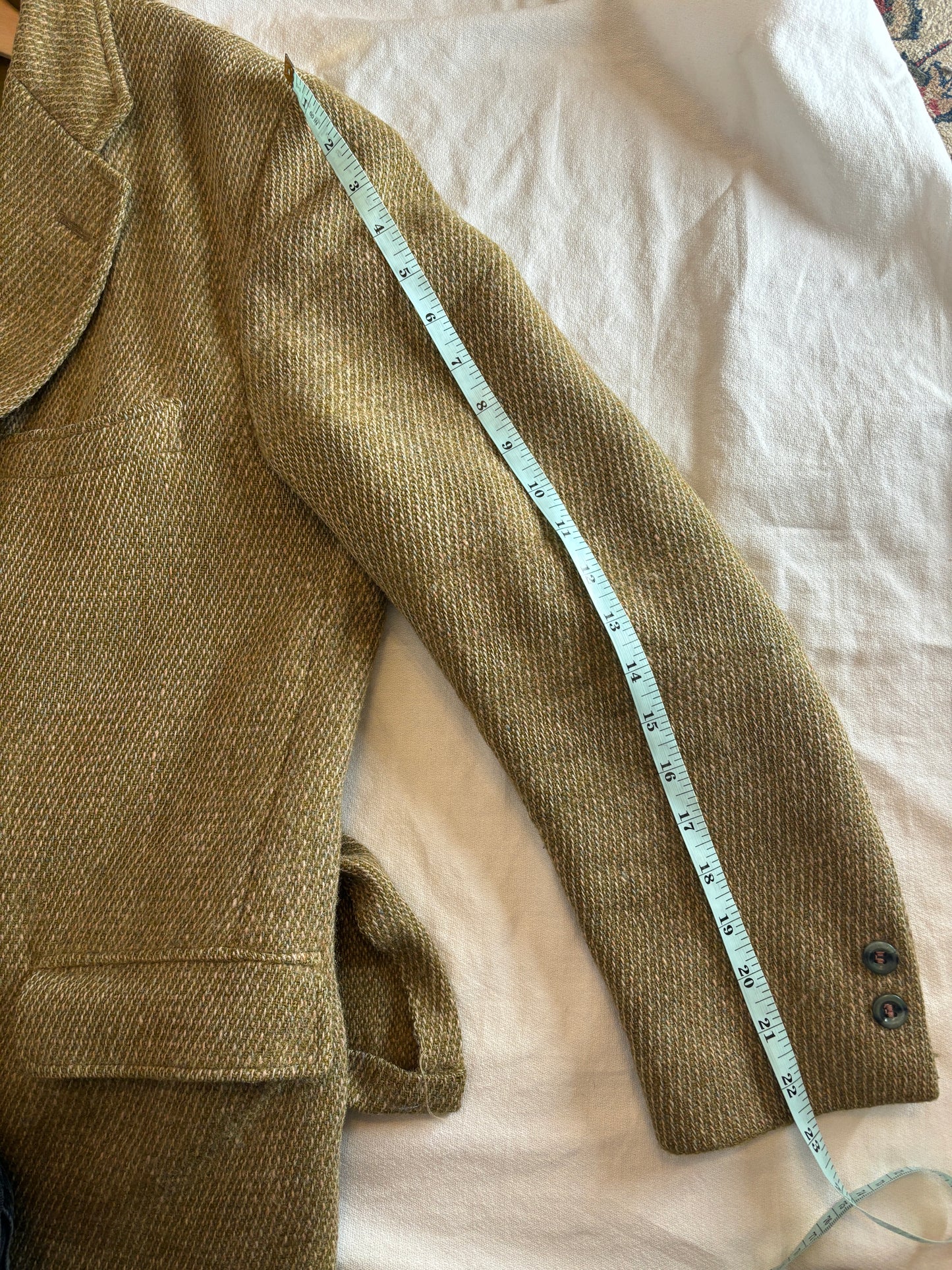 Harris Tweed Blazer Virgin Scottish Wool