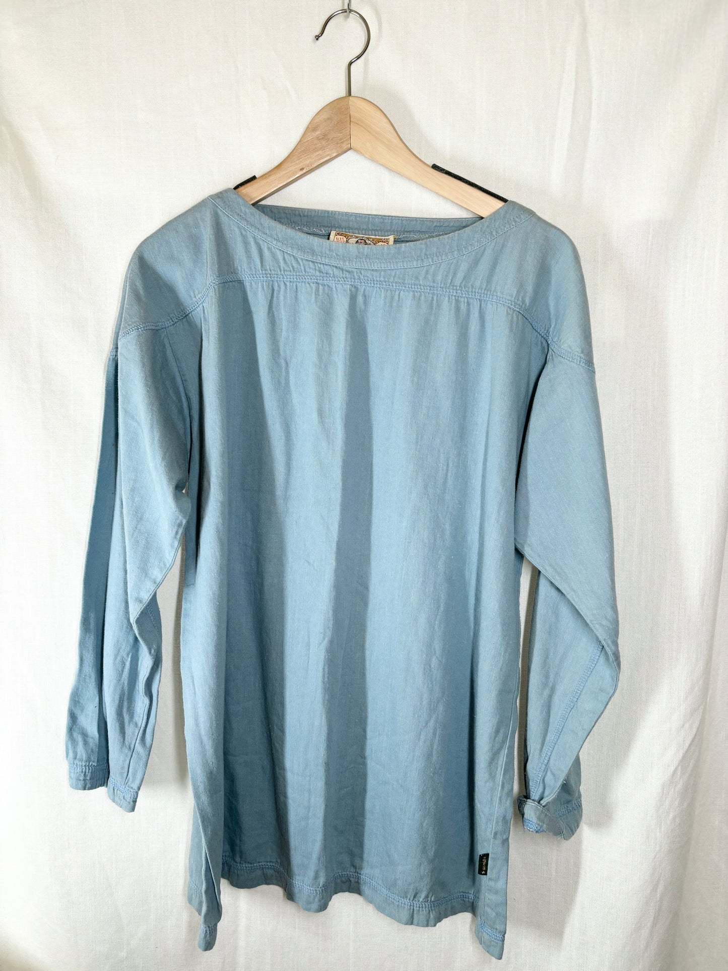 Timeless Blue Wash blouse
