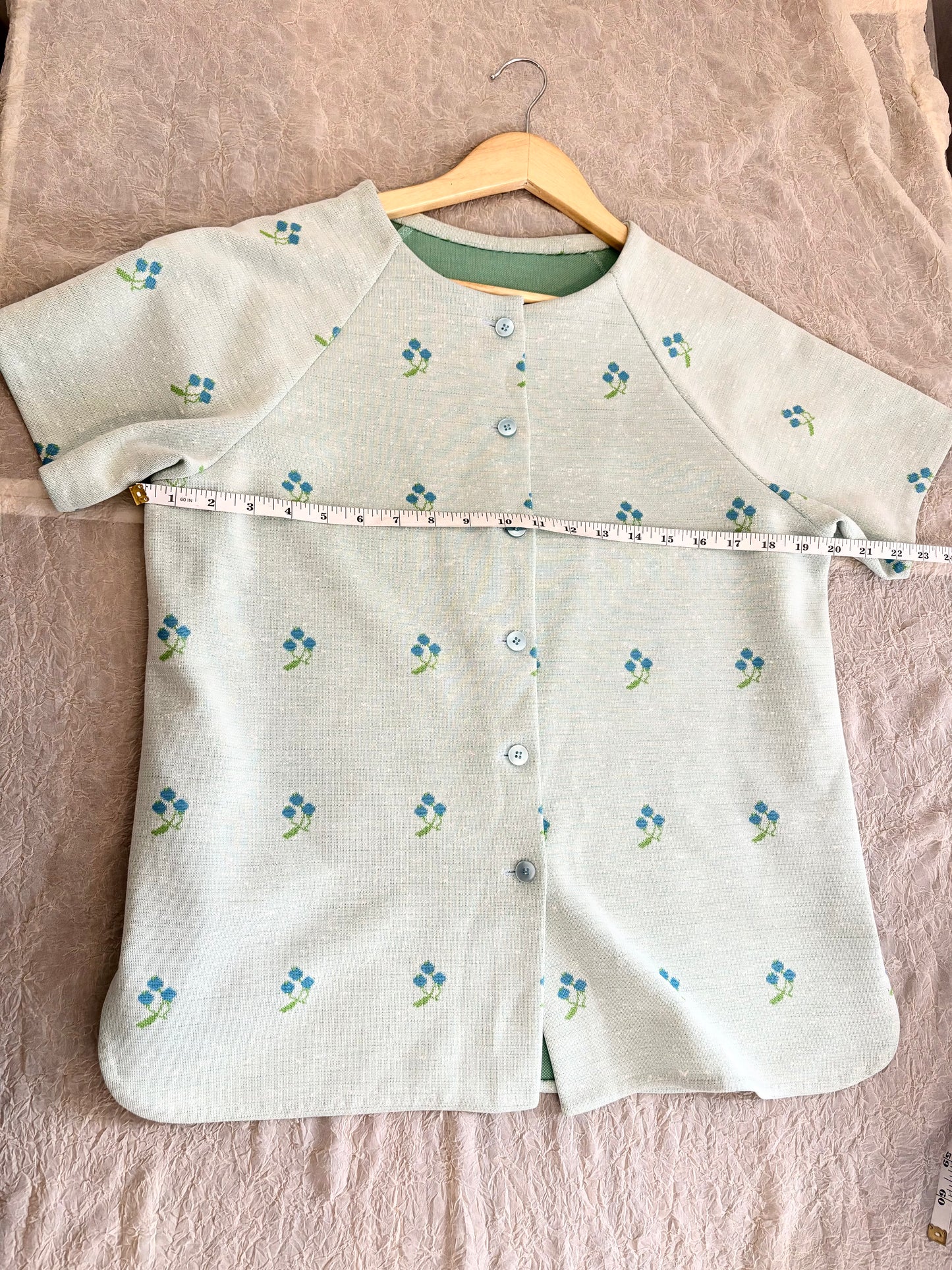 Wildflower Mint Blouse