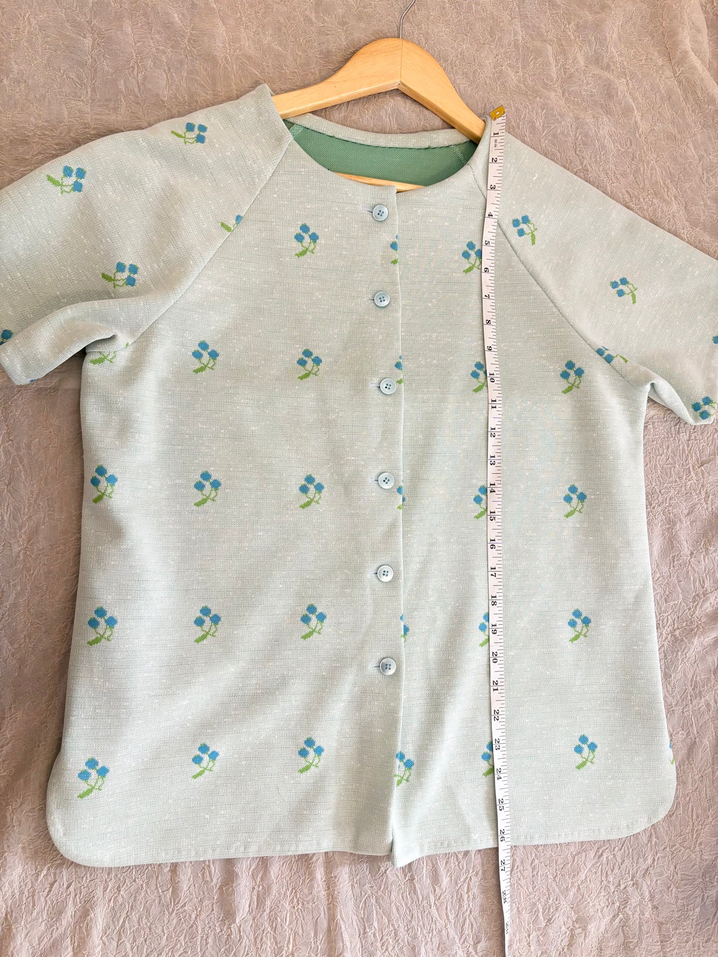 Wildflower Mint Blouse