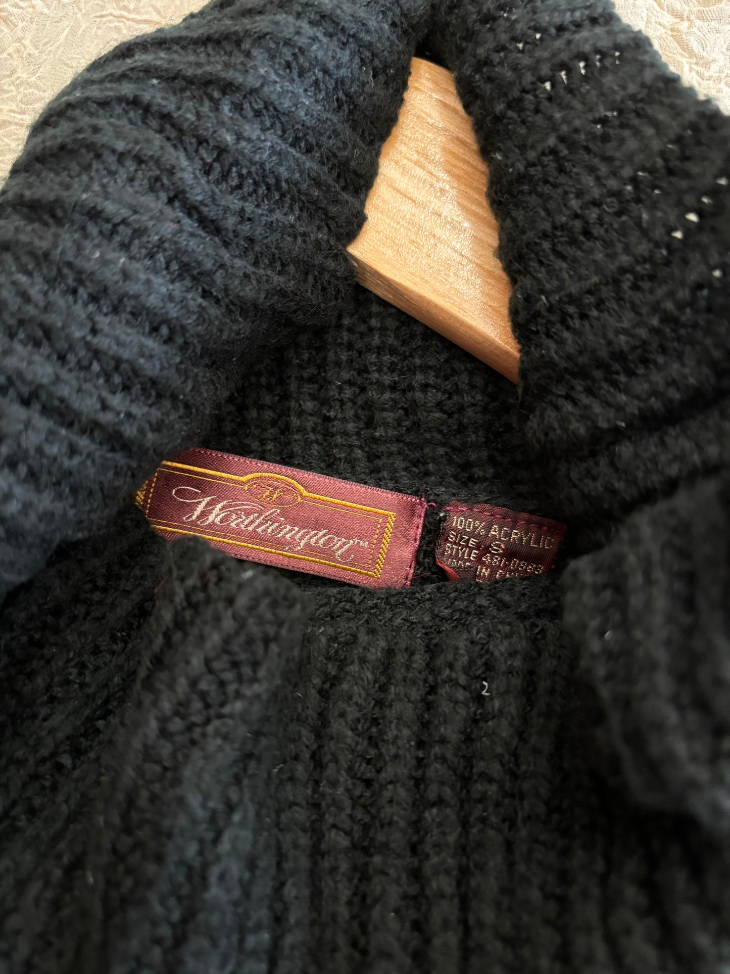 Adorable Vintage Rose Sweater