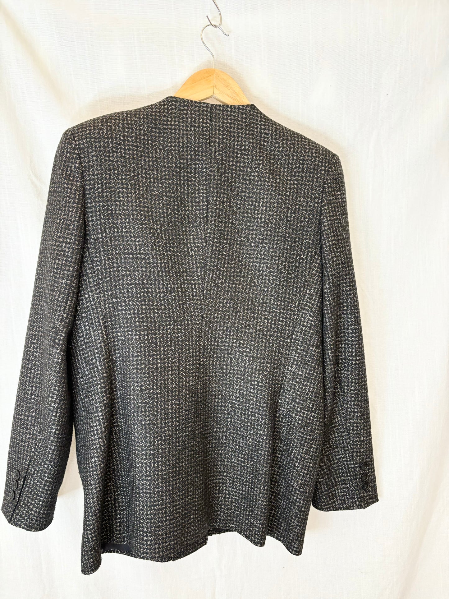 Classic Black Houndstooth Work Blaze