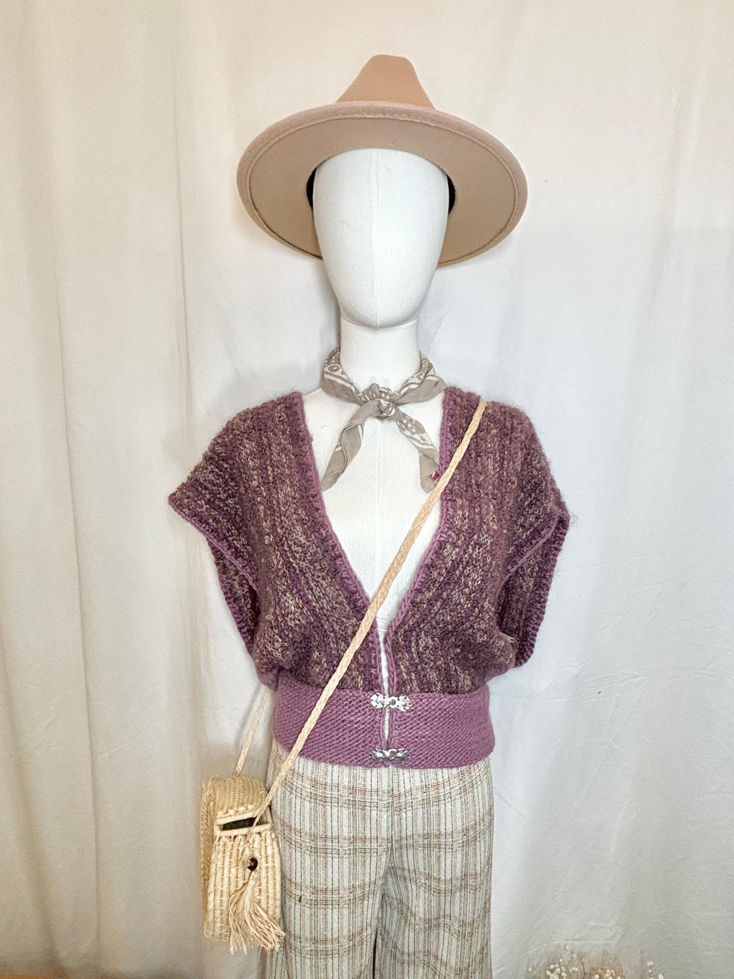 Free Spirit Purple Cardigan