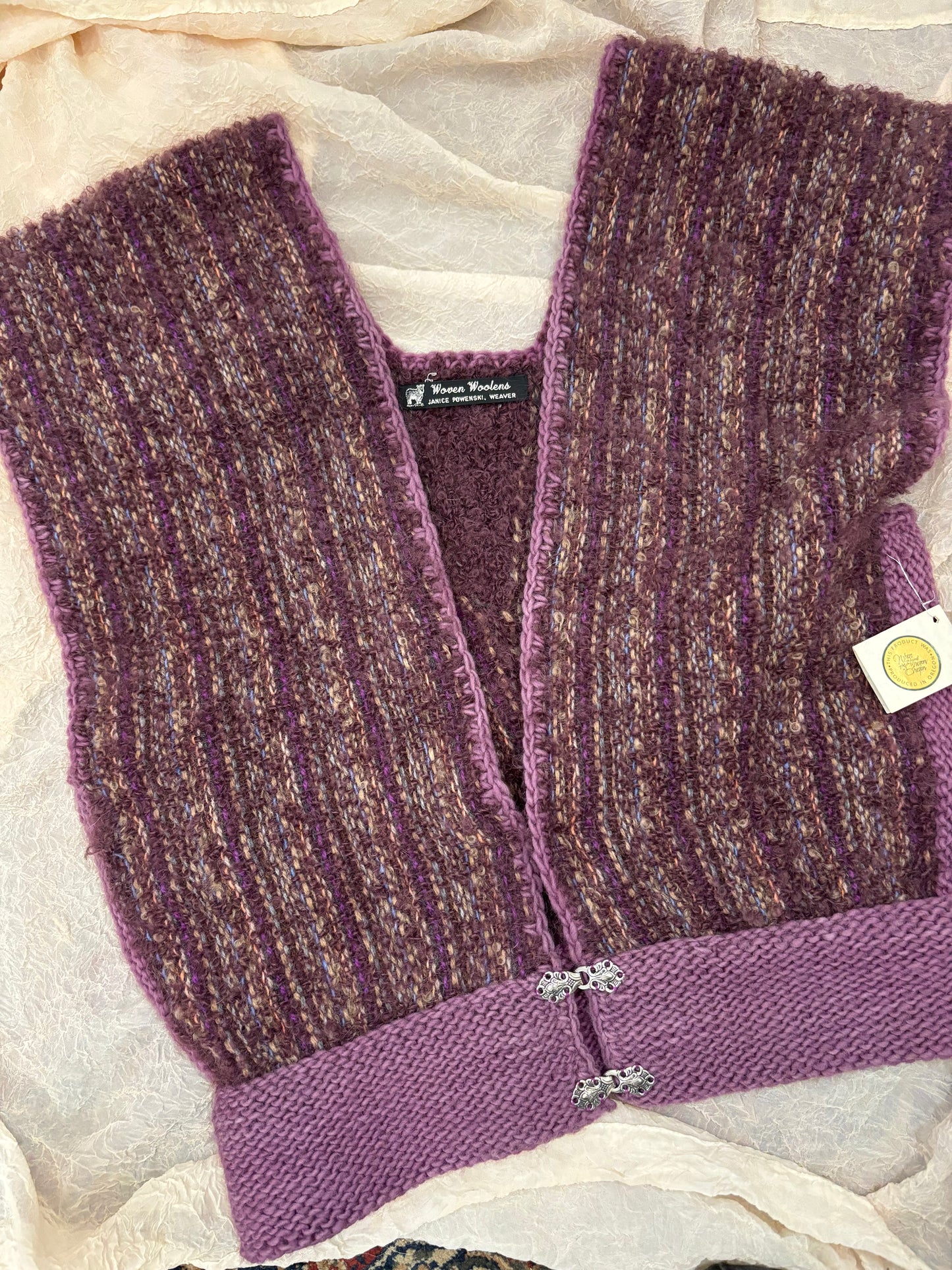 Free Spirit Purple Cardigan
