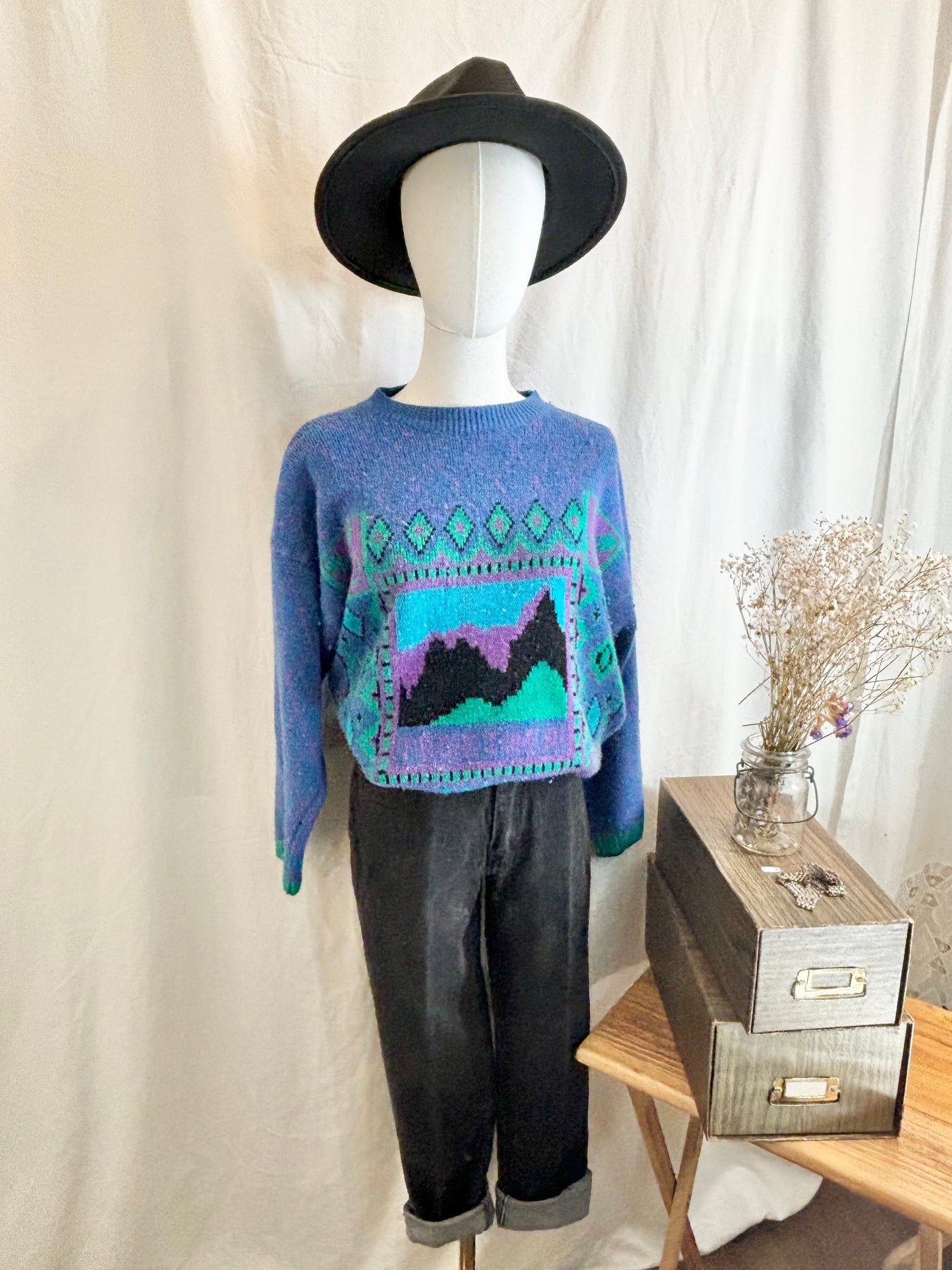 Superfun Vintage Color Knit