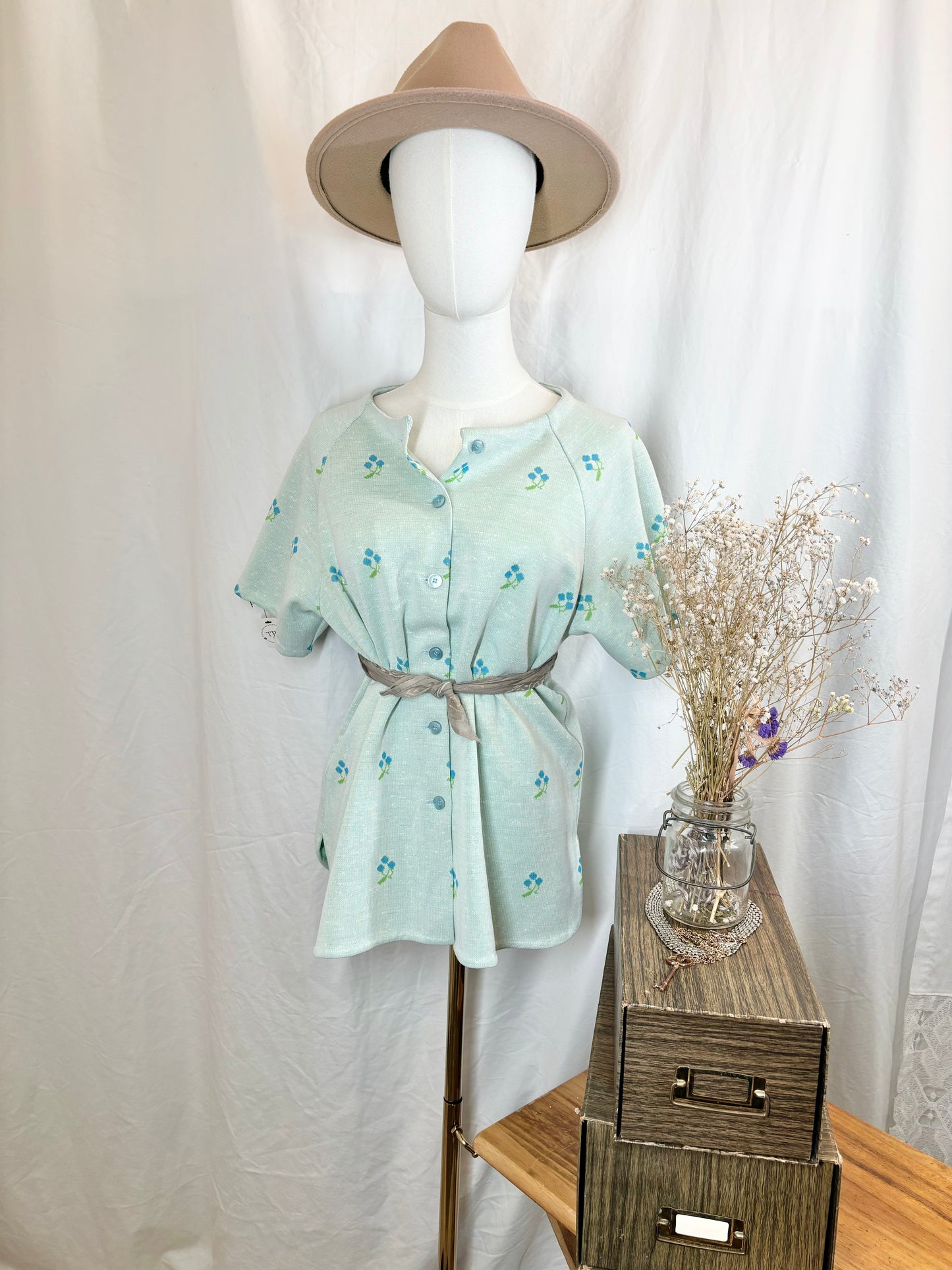 Wildflower Mint Blouse