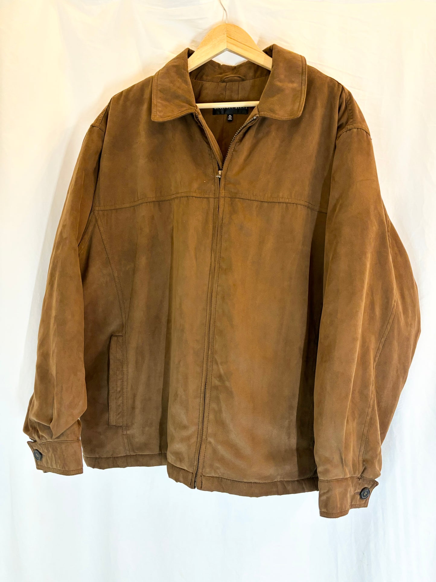 Brown Zip up Jacket
